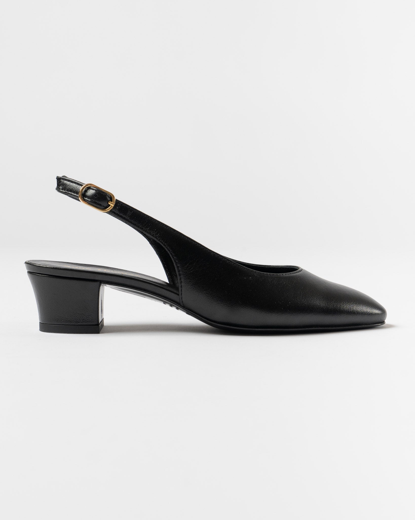 Anne Thomas Anita Slingback in Nappa Black