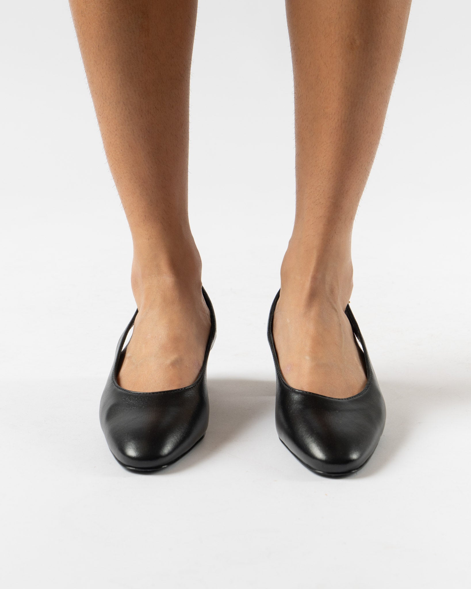 Anne Thomas Anita Slingback in Nappa Black