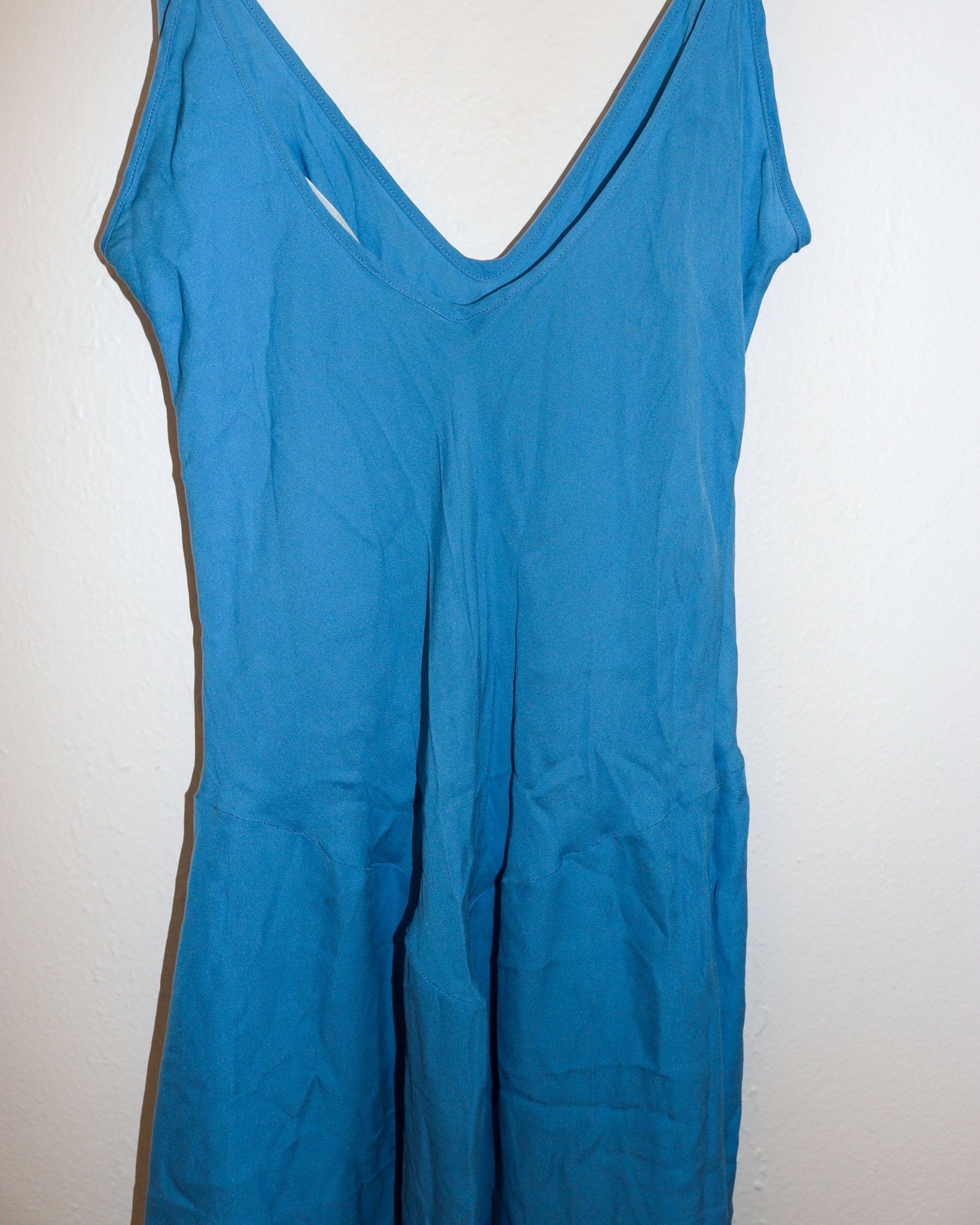 Pre-owned: Araks Silk Slip Dress in Blue