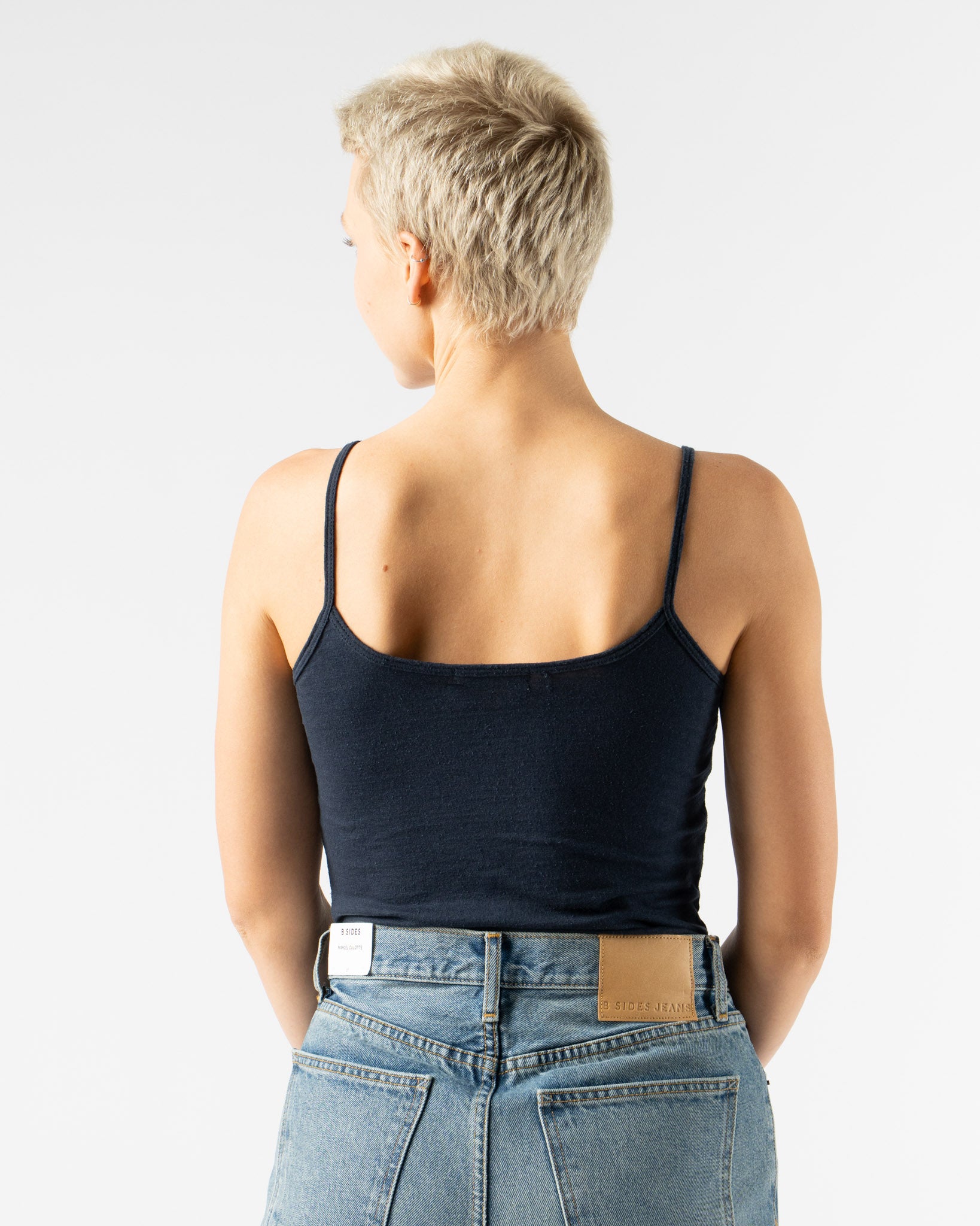 B Sides Zora Tank in Navy