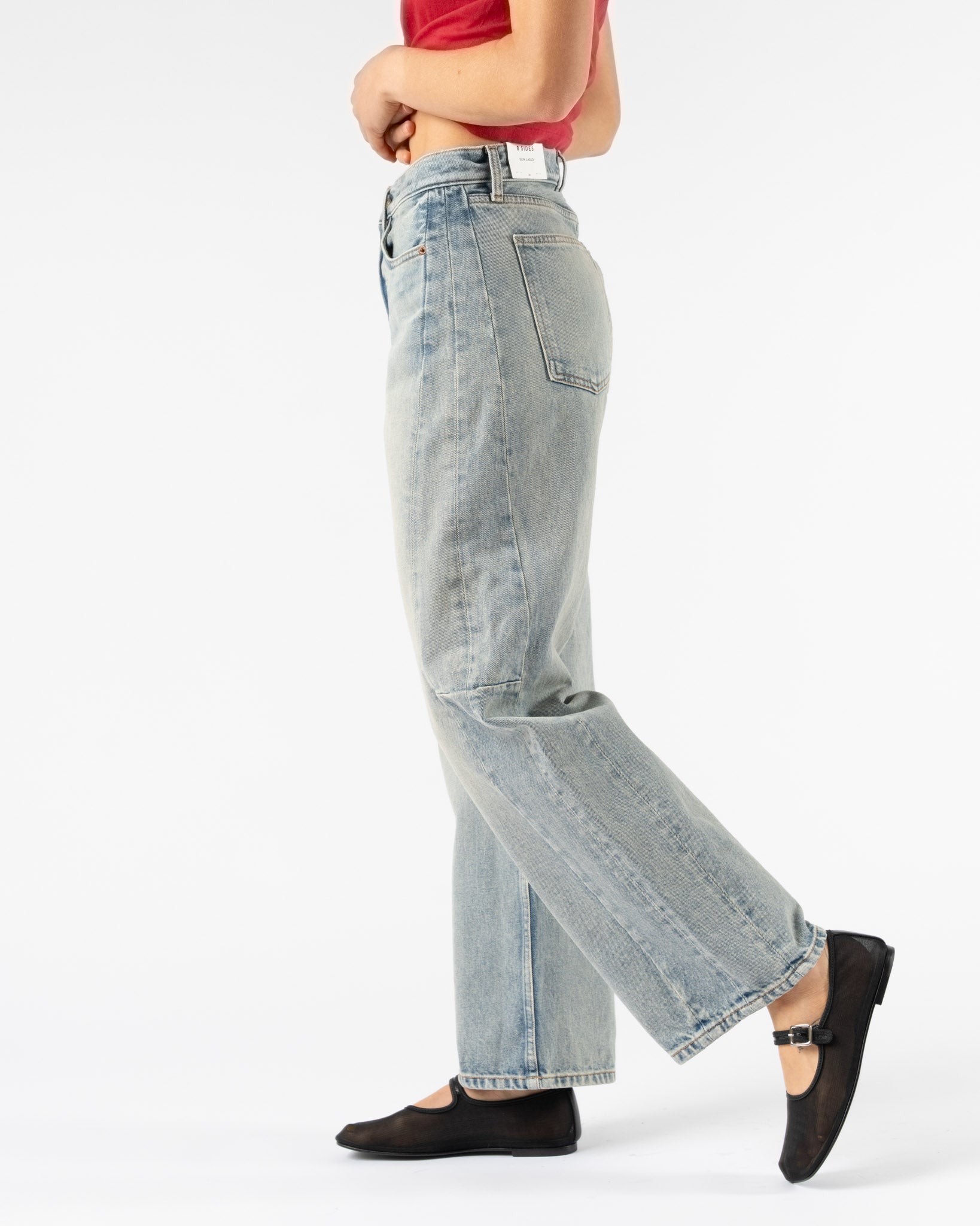 B Sides Slim Lasso in Art Wash