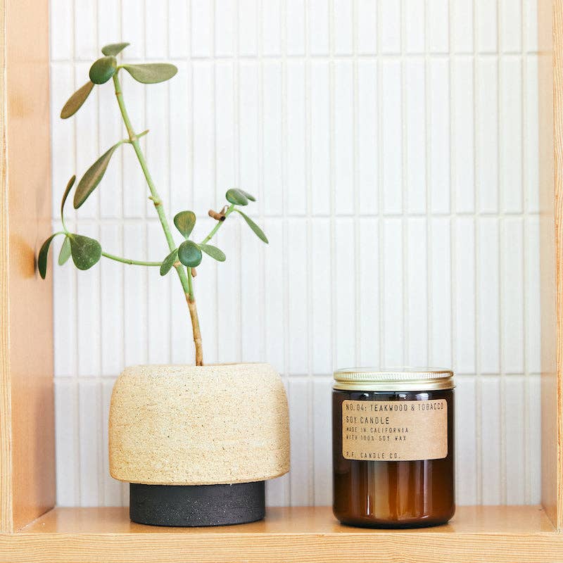 P.F. Candle Co. Teakwood & Tobacco 7.2 oz Candle