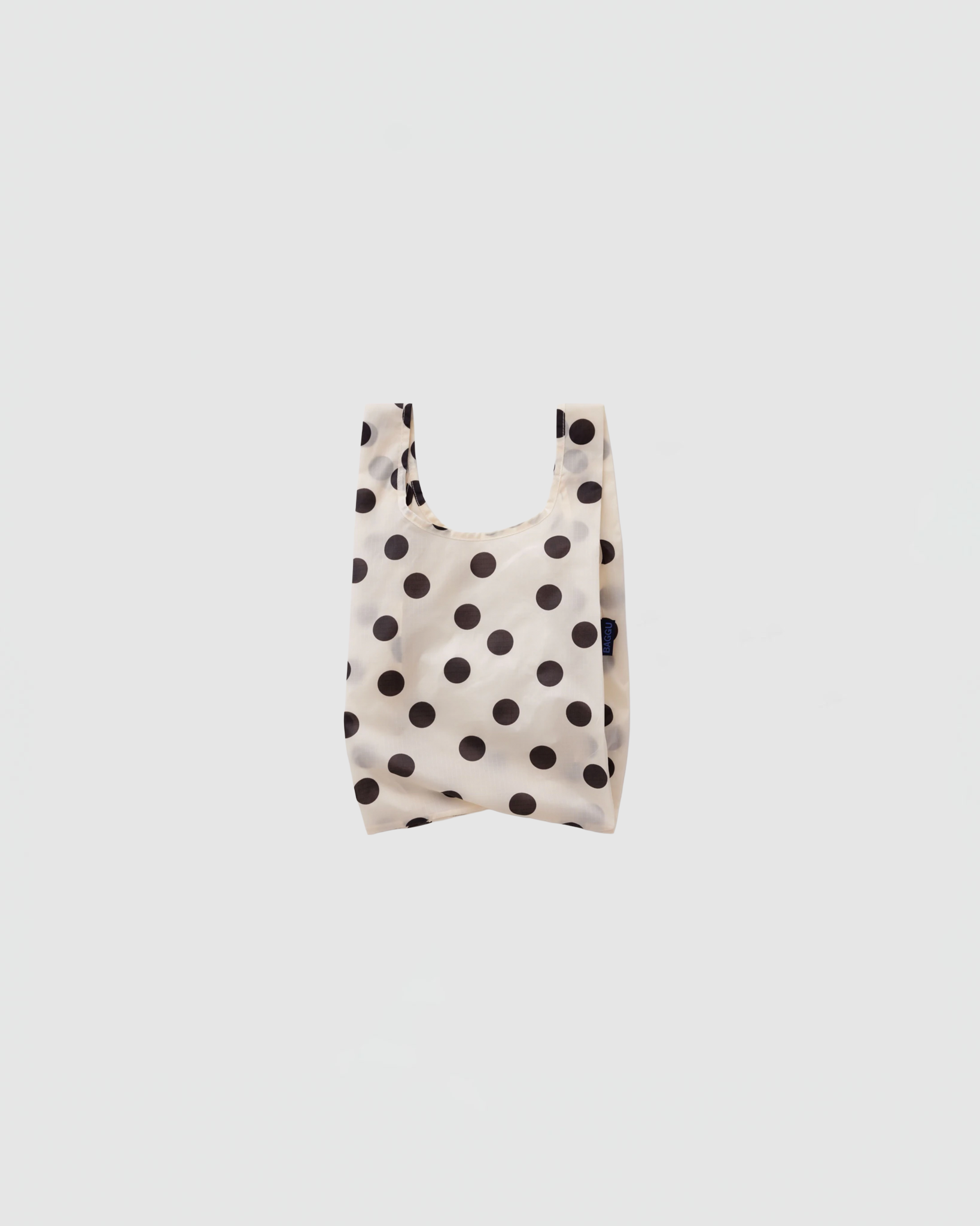 Baggu Baby Baggu in Cream and Black Polka Dot