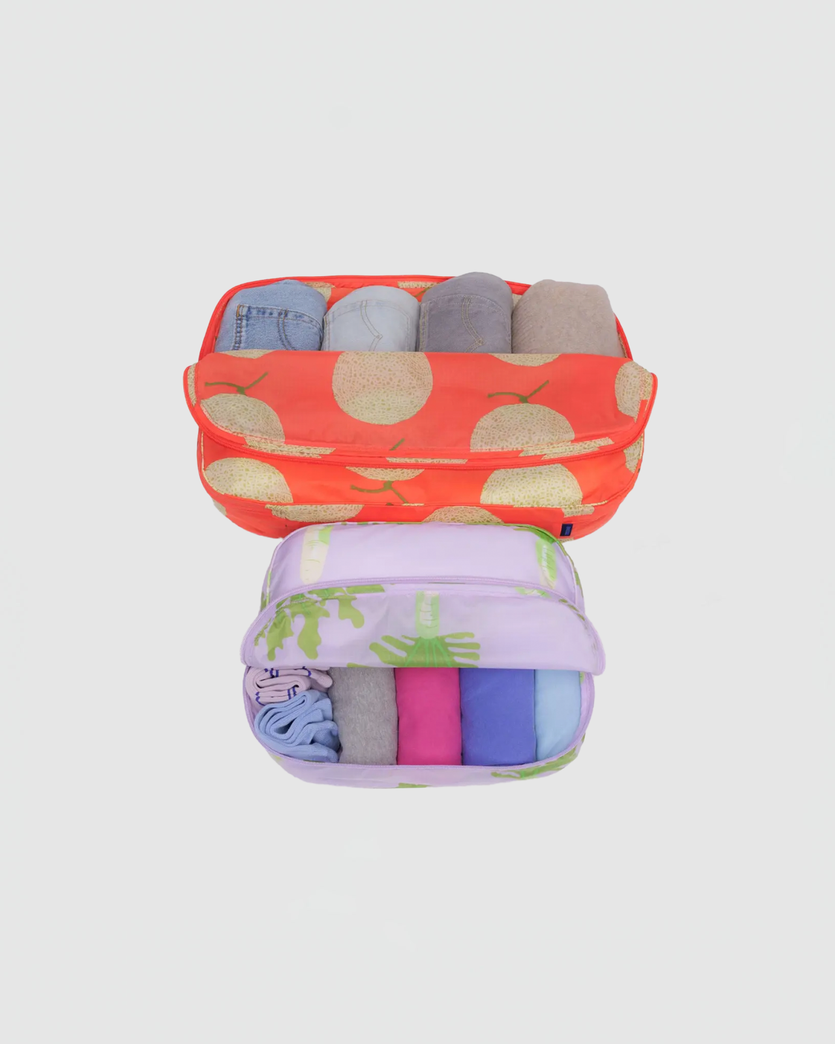 Baggu Large Packing Cube Set in Japanese Produce