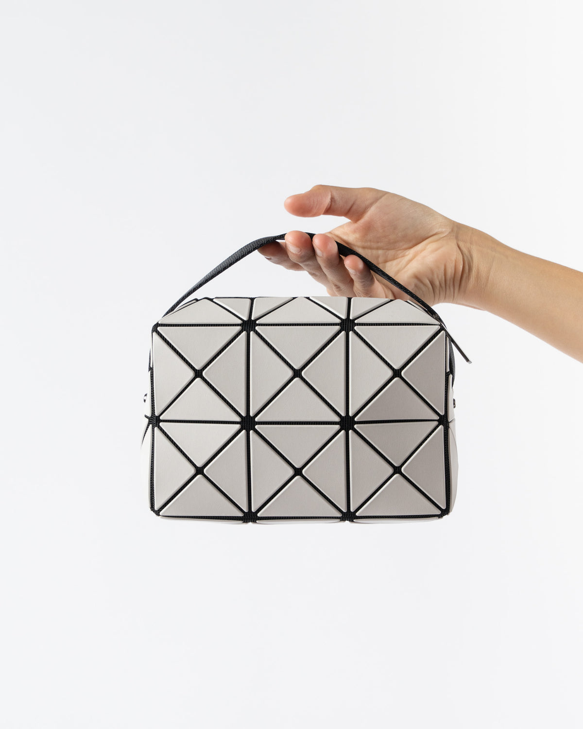 Bao Bao Cuboid in Light Gray Curated at Jake and Jones
