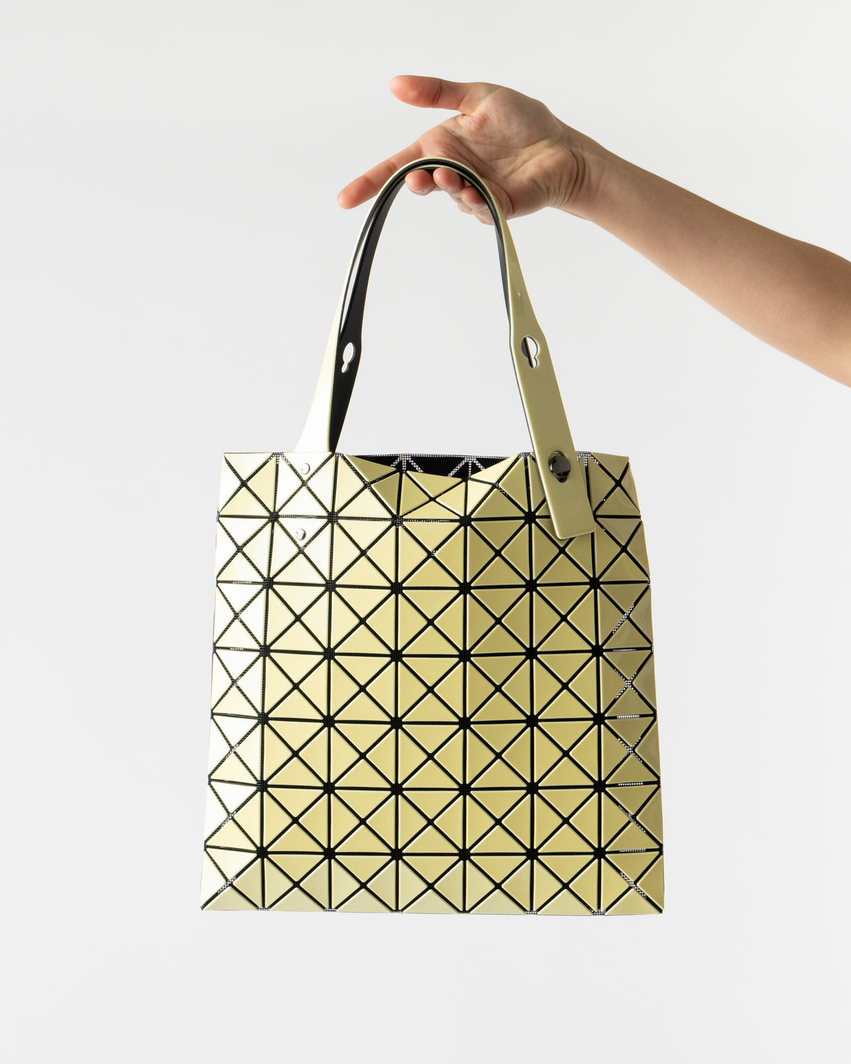 Bao Bao Prism Metallic in Light Yellow Curated at Jake and Jones