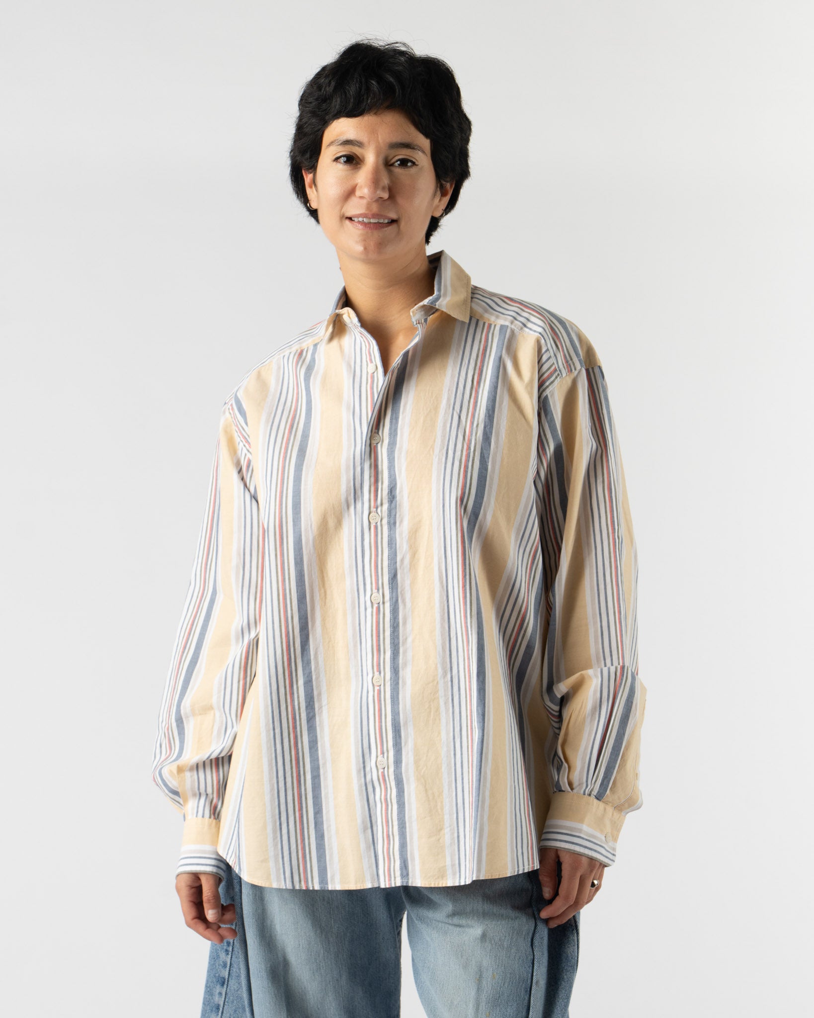Baserange Claude Shirt in Martinique Stripe