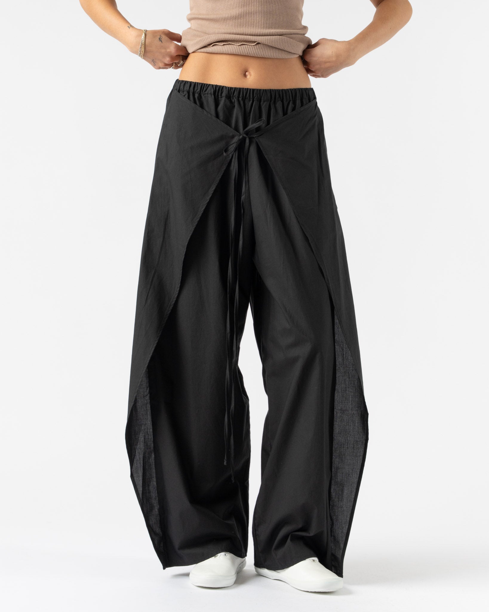Baserange Decti Pants in Black Curated at Jake and Jones