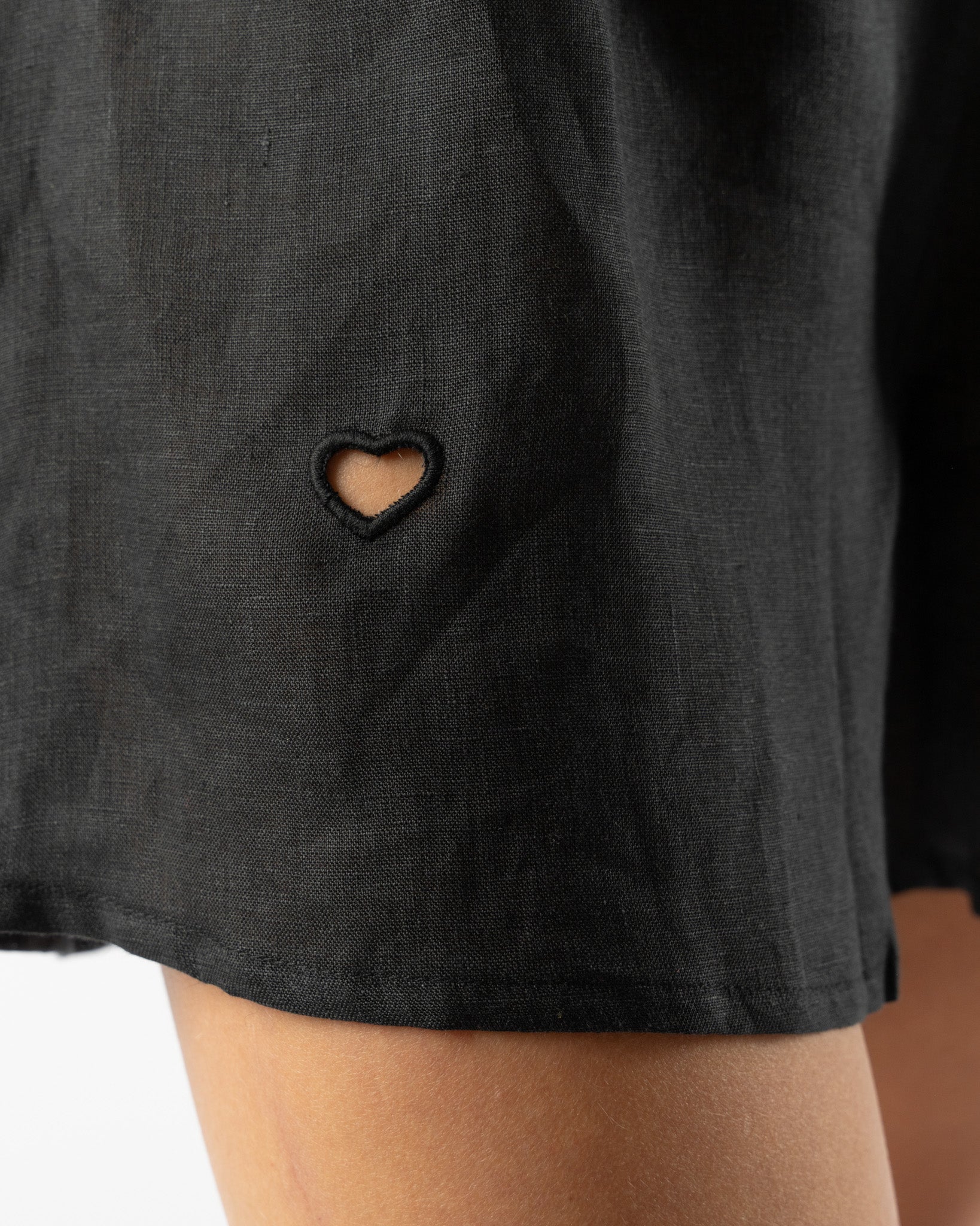 Baserange Dydine Heart Short in Black