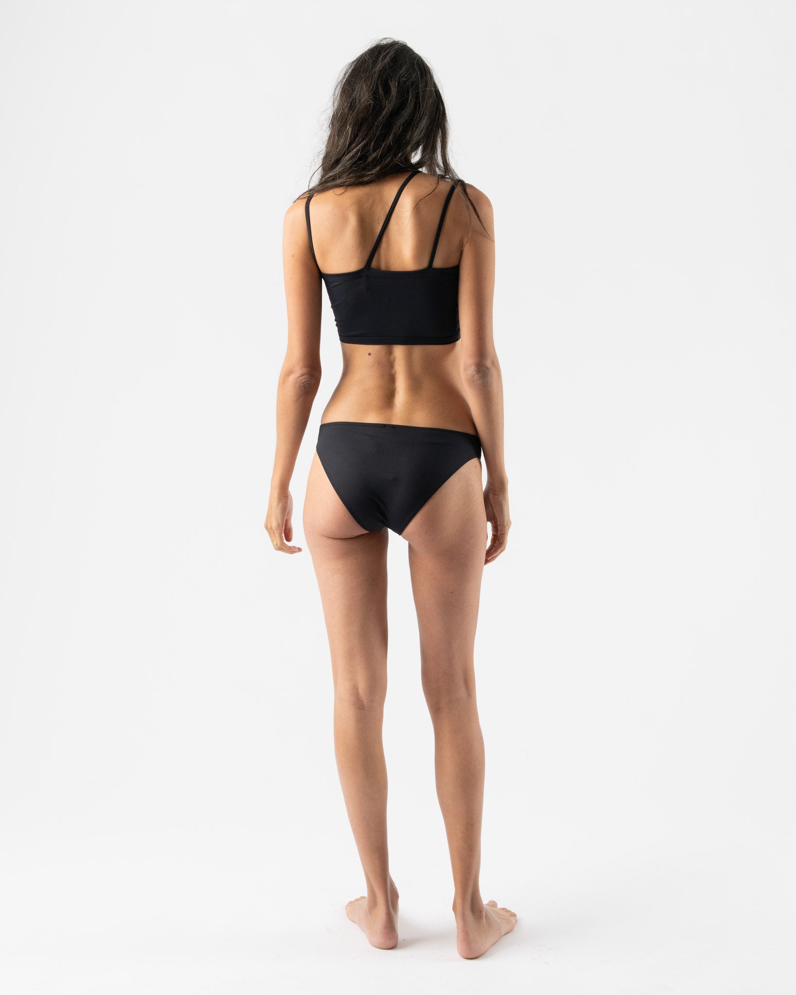 Baserange Nida Swim Top in Black