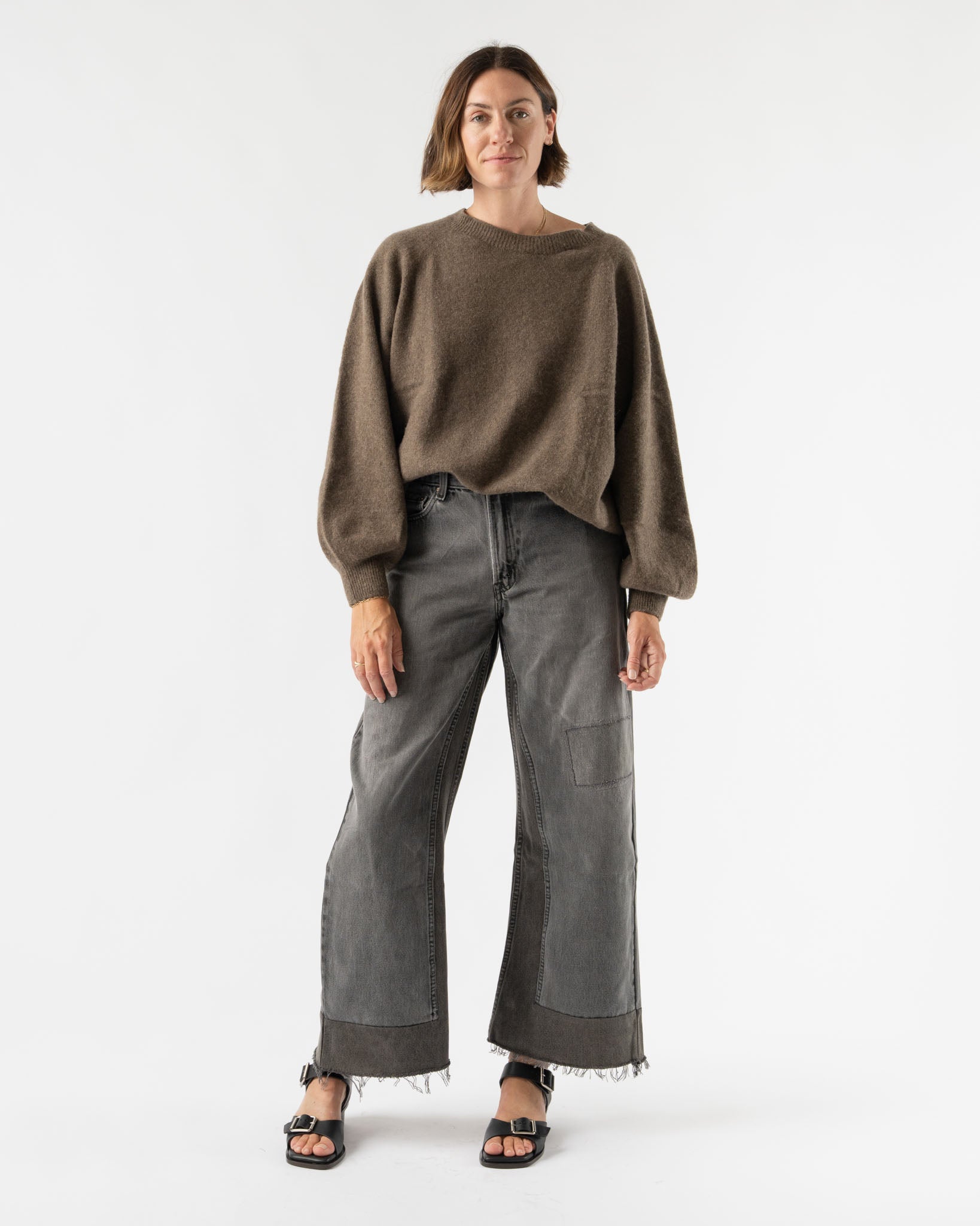 Baserange Soar Pullover in Teak Brown