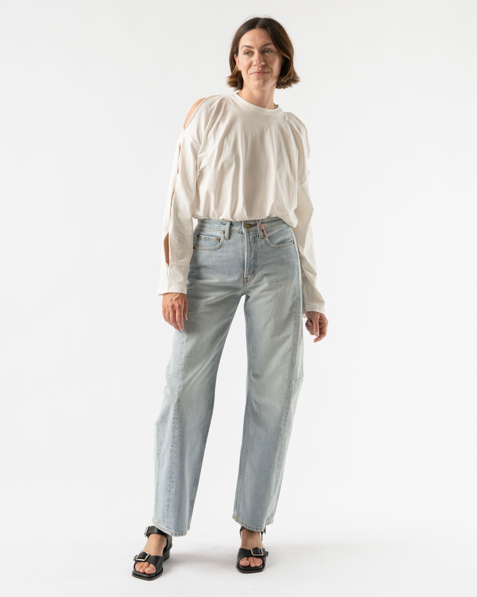 Baserange Pin Long Sleeve in Undyed