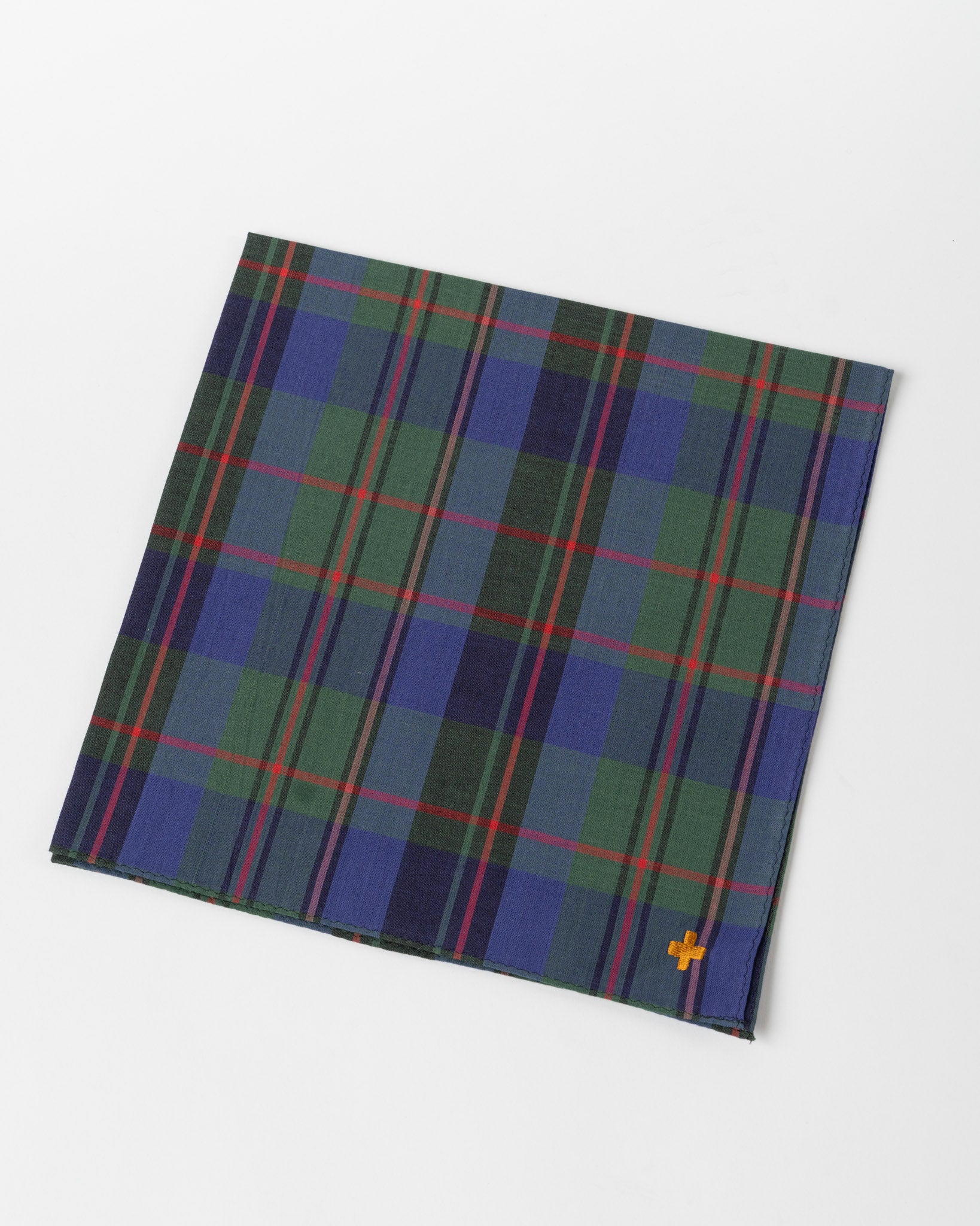 Beams Plus Madras Hankerchief in Purple
