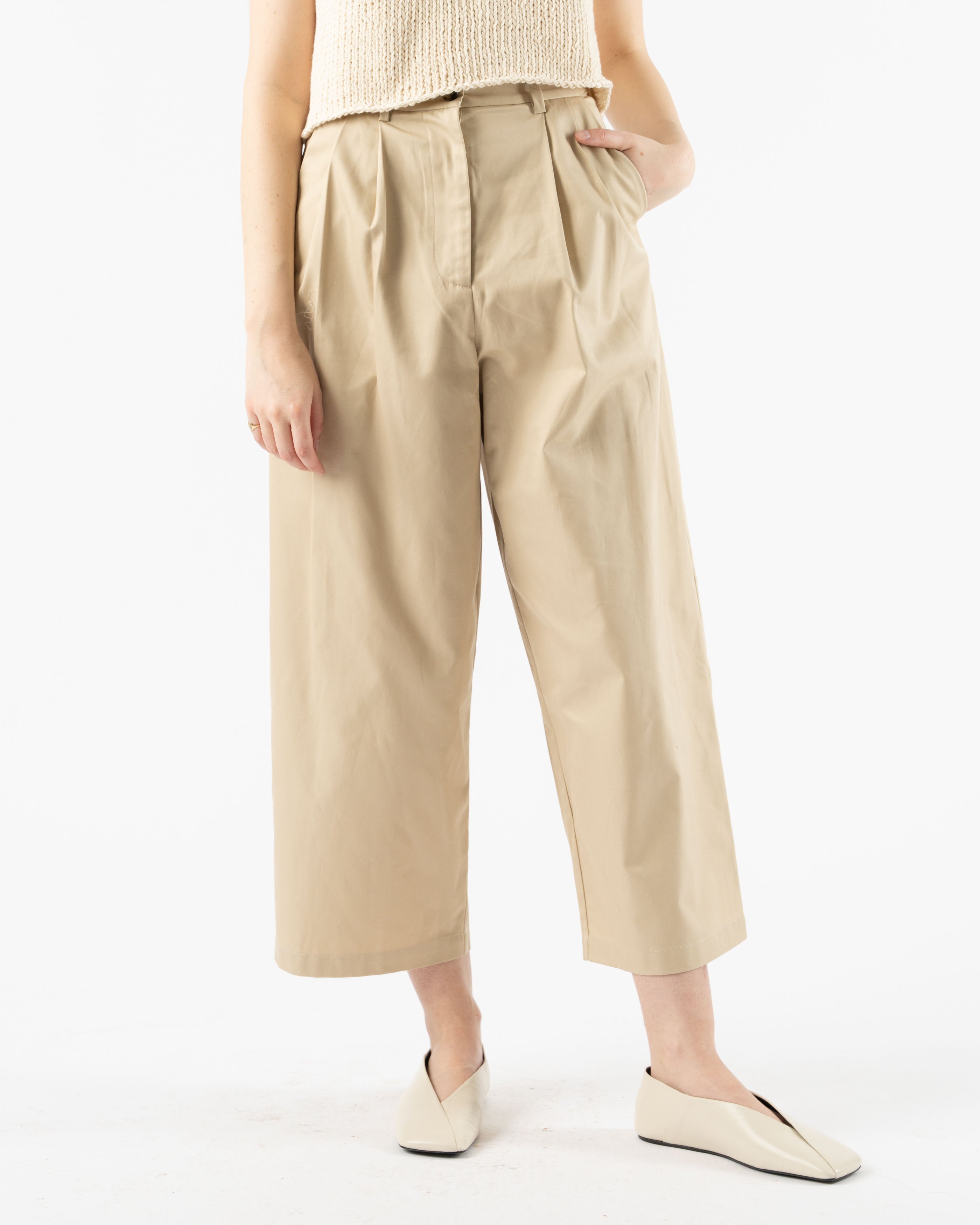 Shaina Mote Boy Trouser in Putty