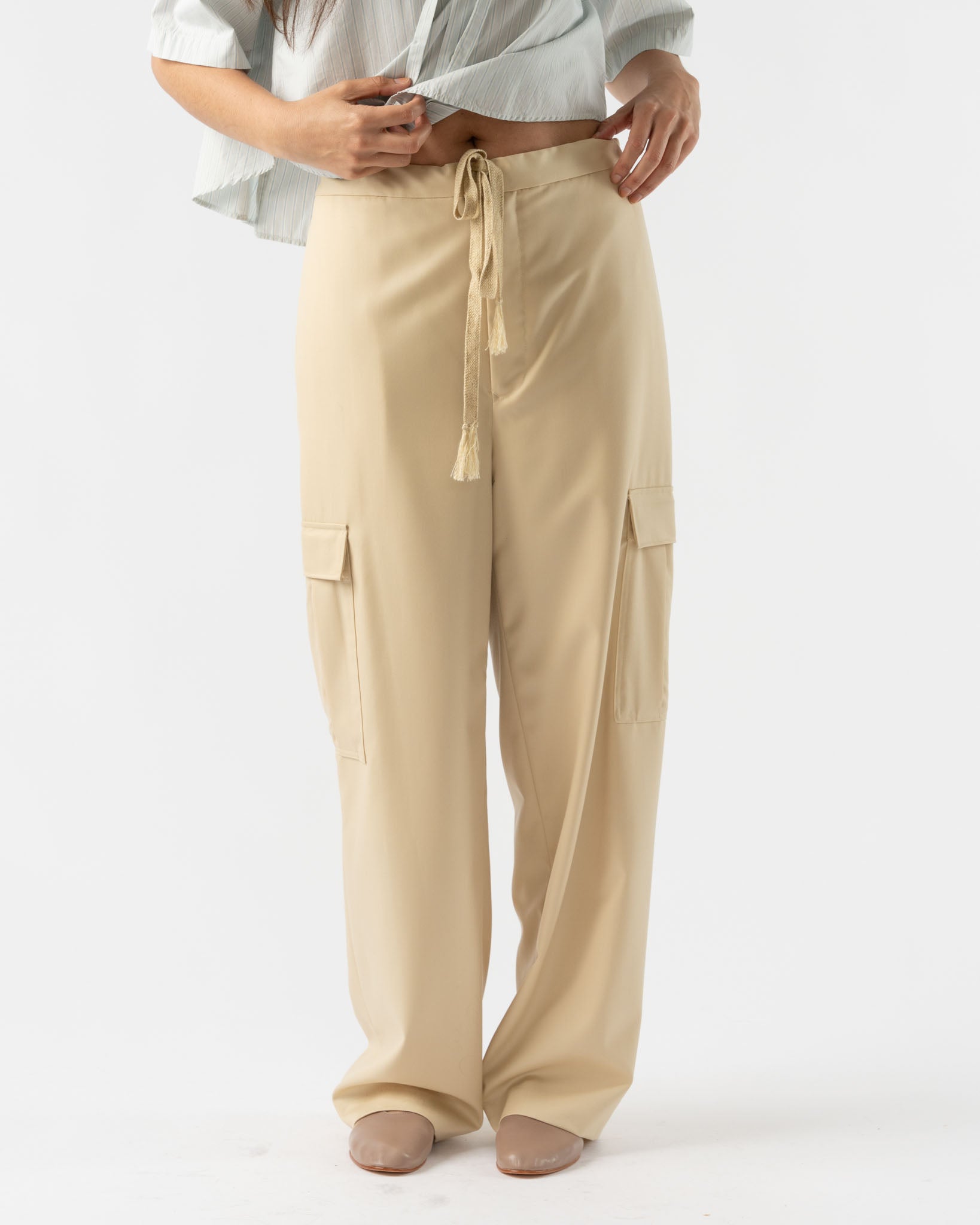 Auralee Super Fine Wool Twill Field Pants