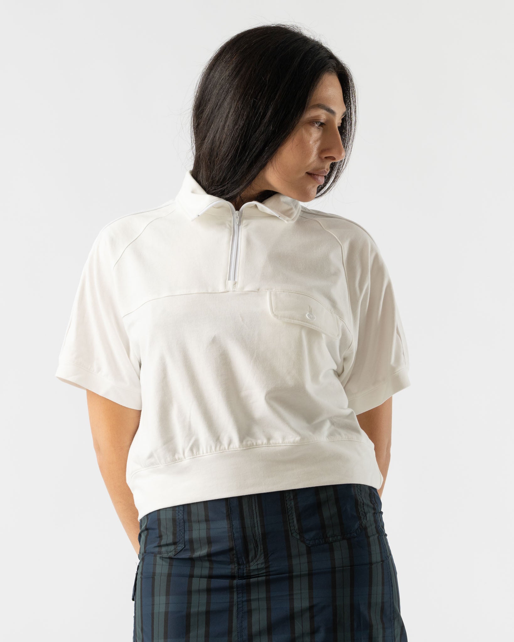 BLANK Sport Rag Knit in Off-White Solid PC Jersey