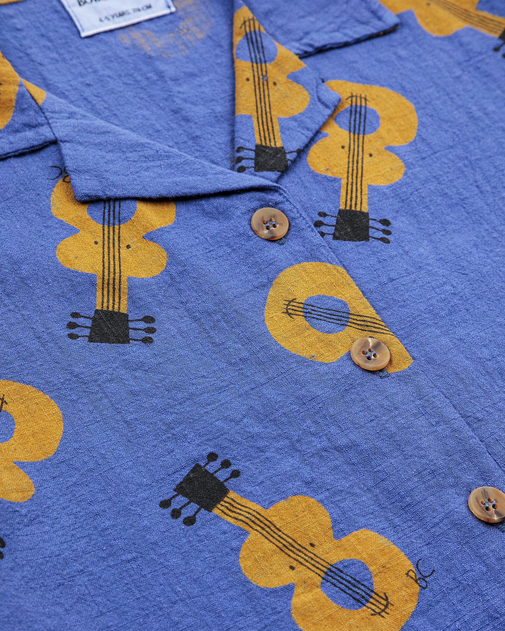 Bobo Choses Woven Guitar Shirt