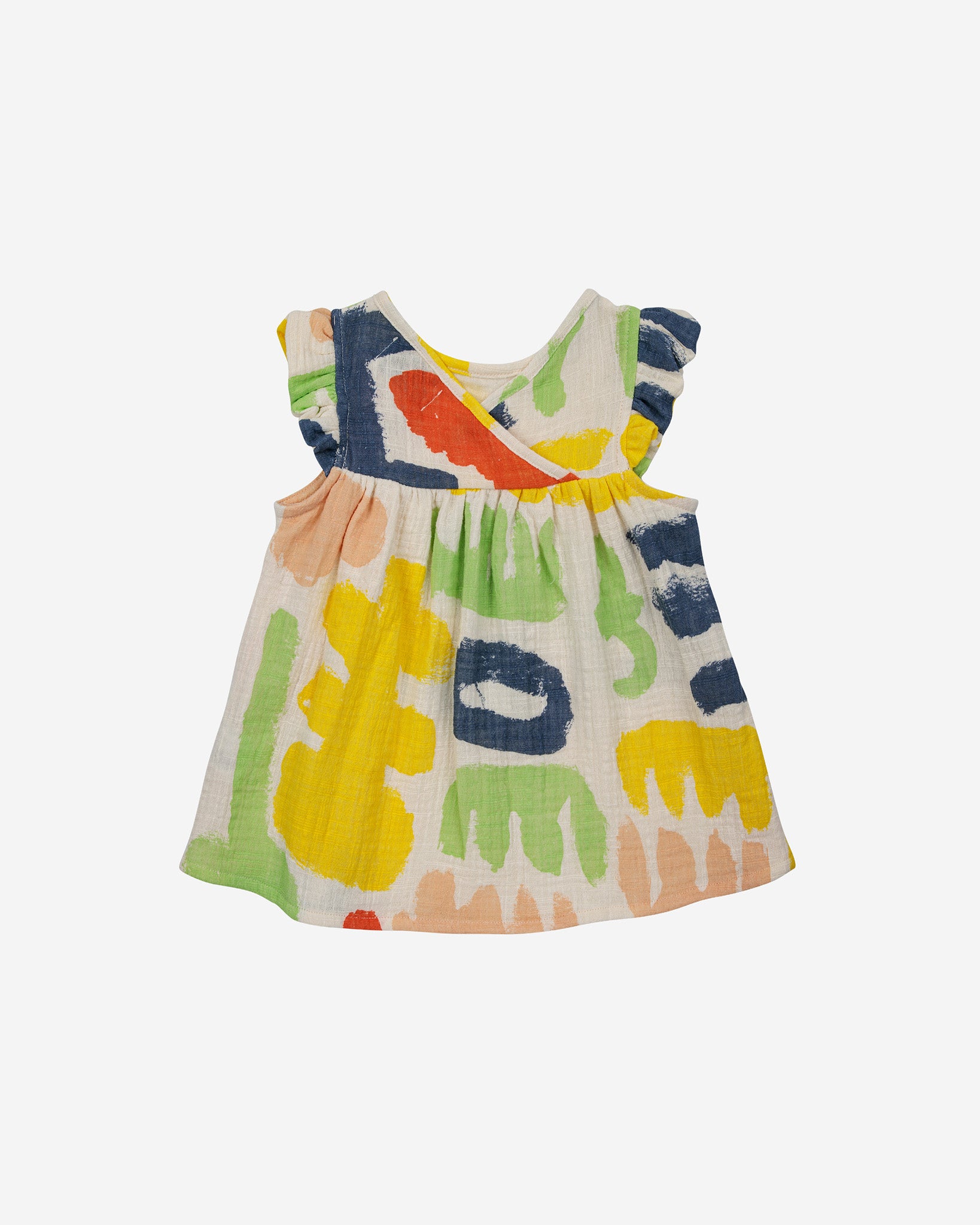 Bobo Choses Baby Carnival all over Ruffle Woven Dress