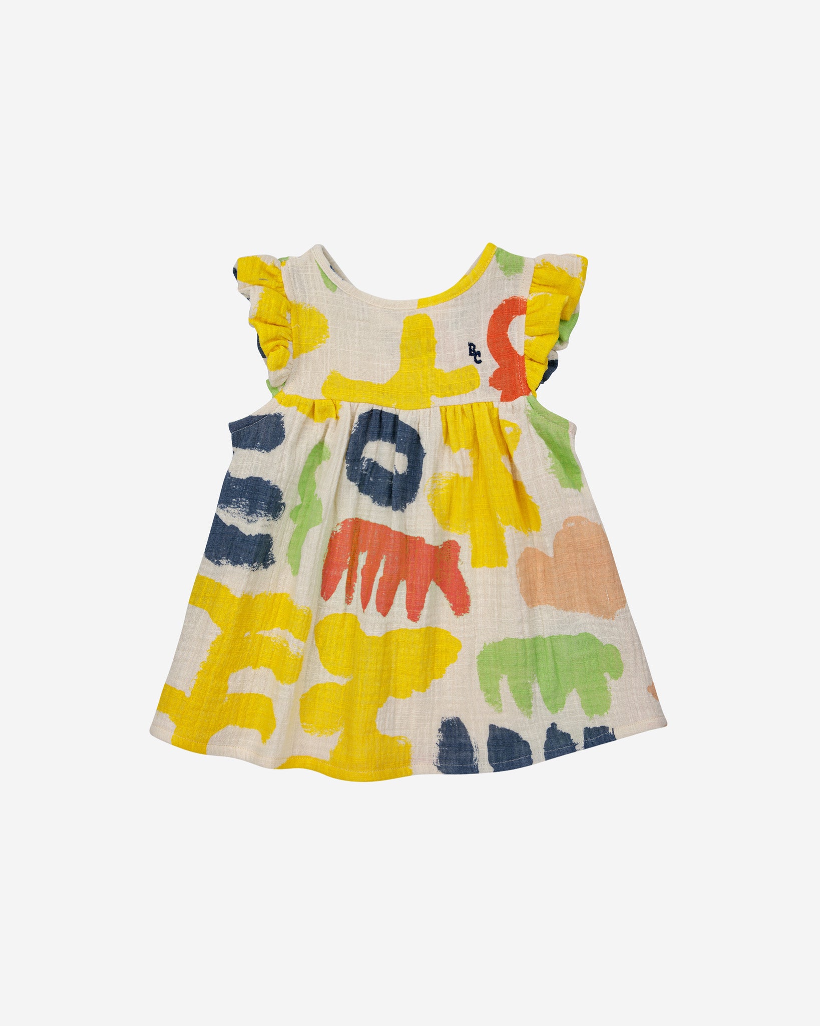 Bobo Choses Baby Carnival all over Ruffle Woven Dress