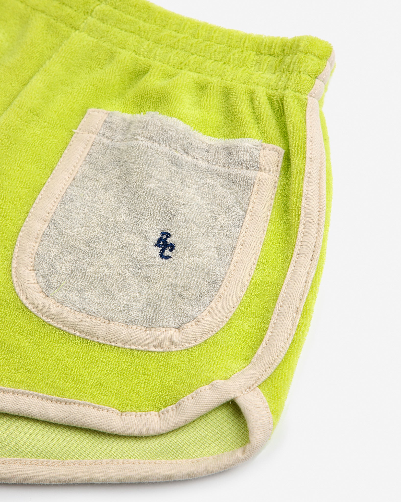 Bobo Choses Green terry Shorts