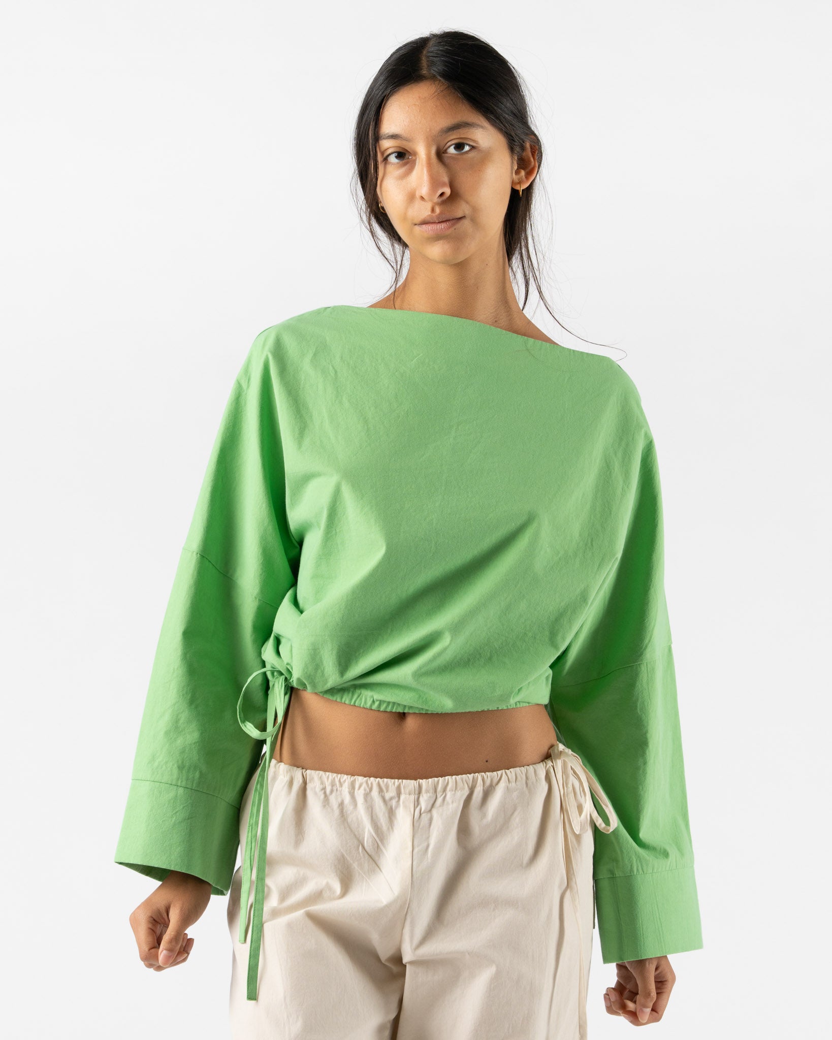トップス brooke callahan cuff top Brooke Callahan Cuff Top in Rice Curated at Jake and Jones