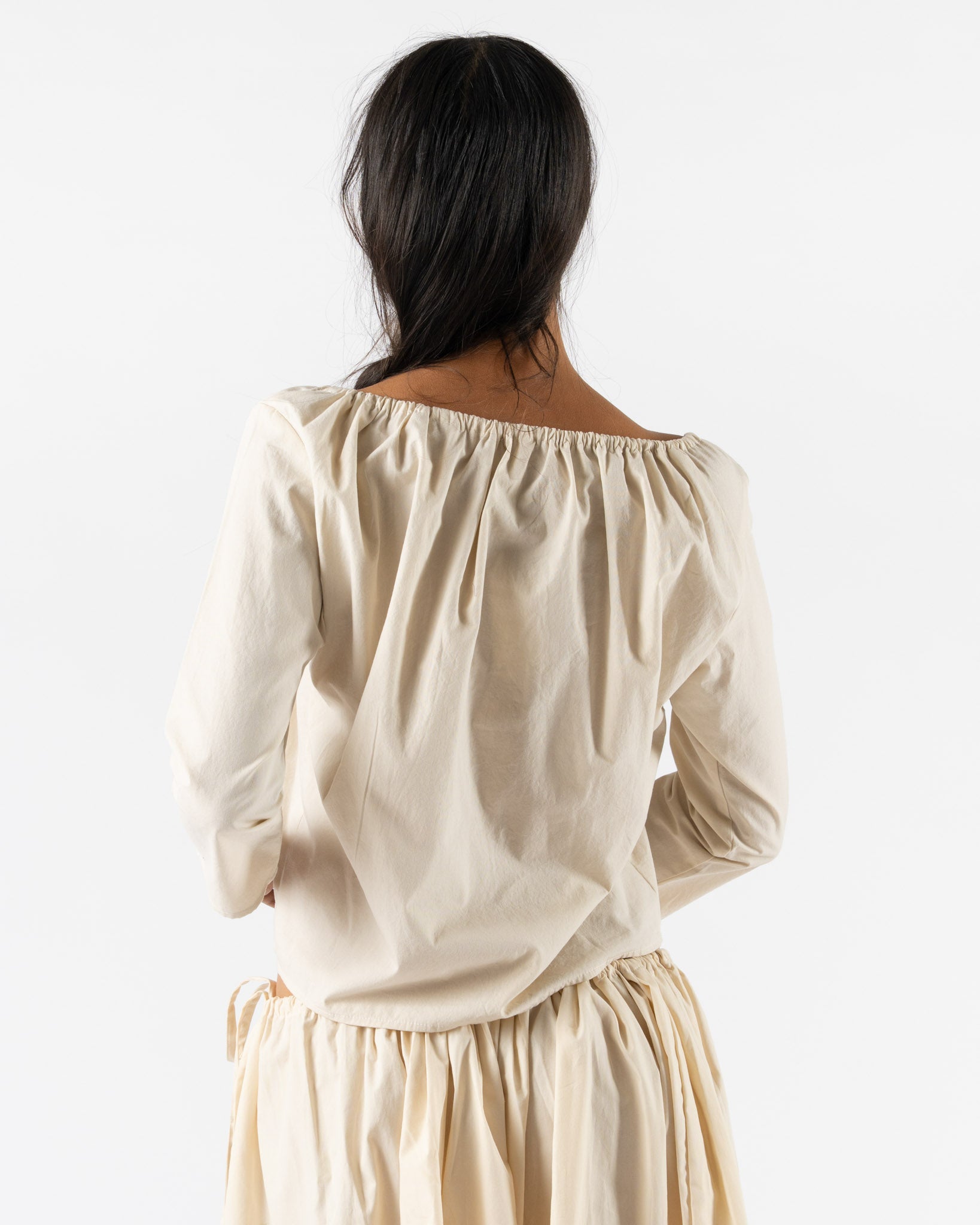 Brooke Callahan Scoop Top in Rice