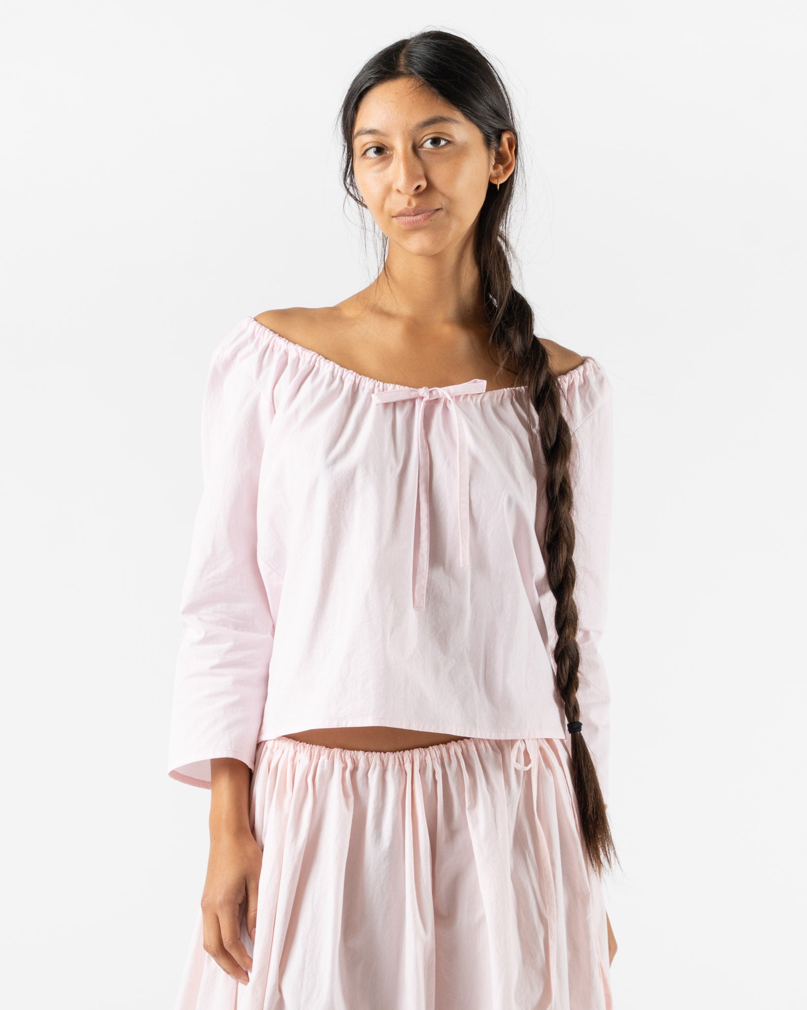 Brooke Callahan Scoop Top in Blush