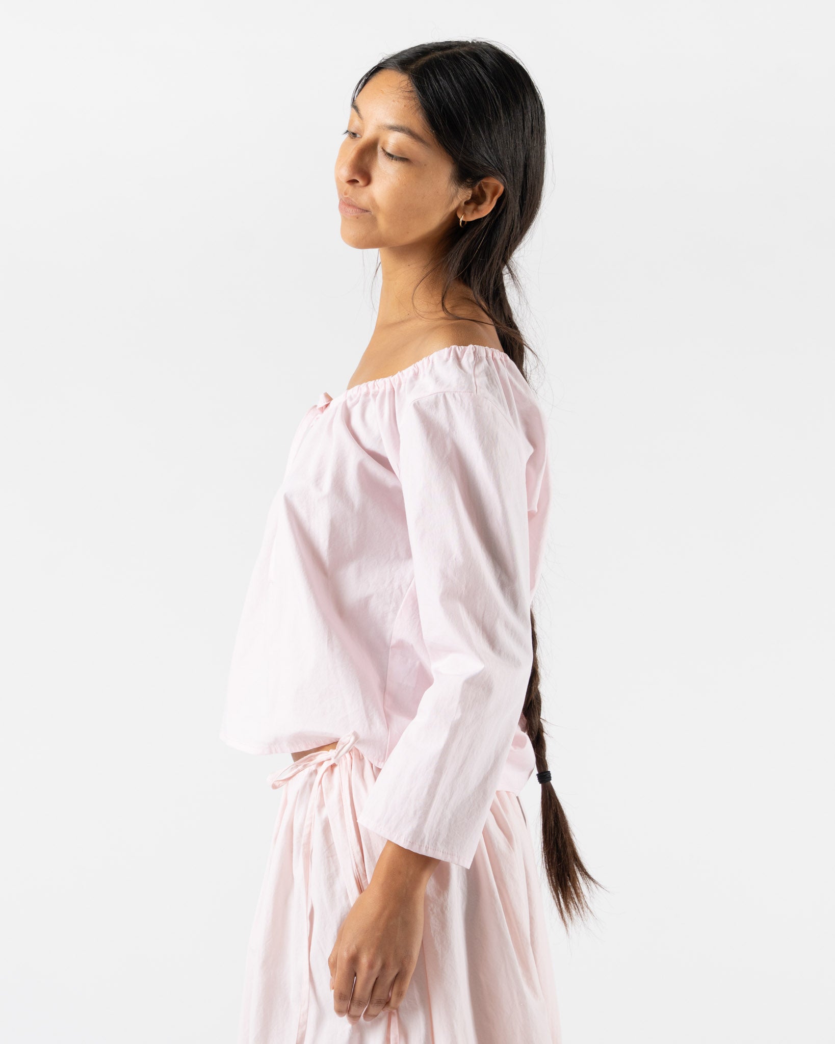 Brooke Callahan Scoop Top in Blush