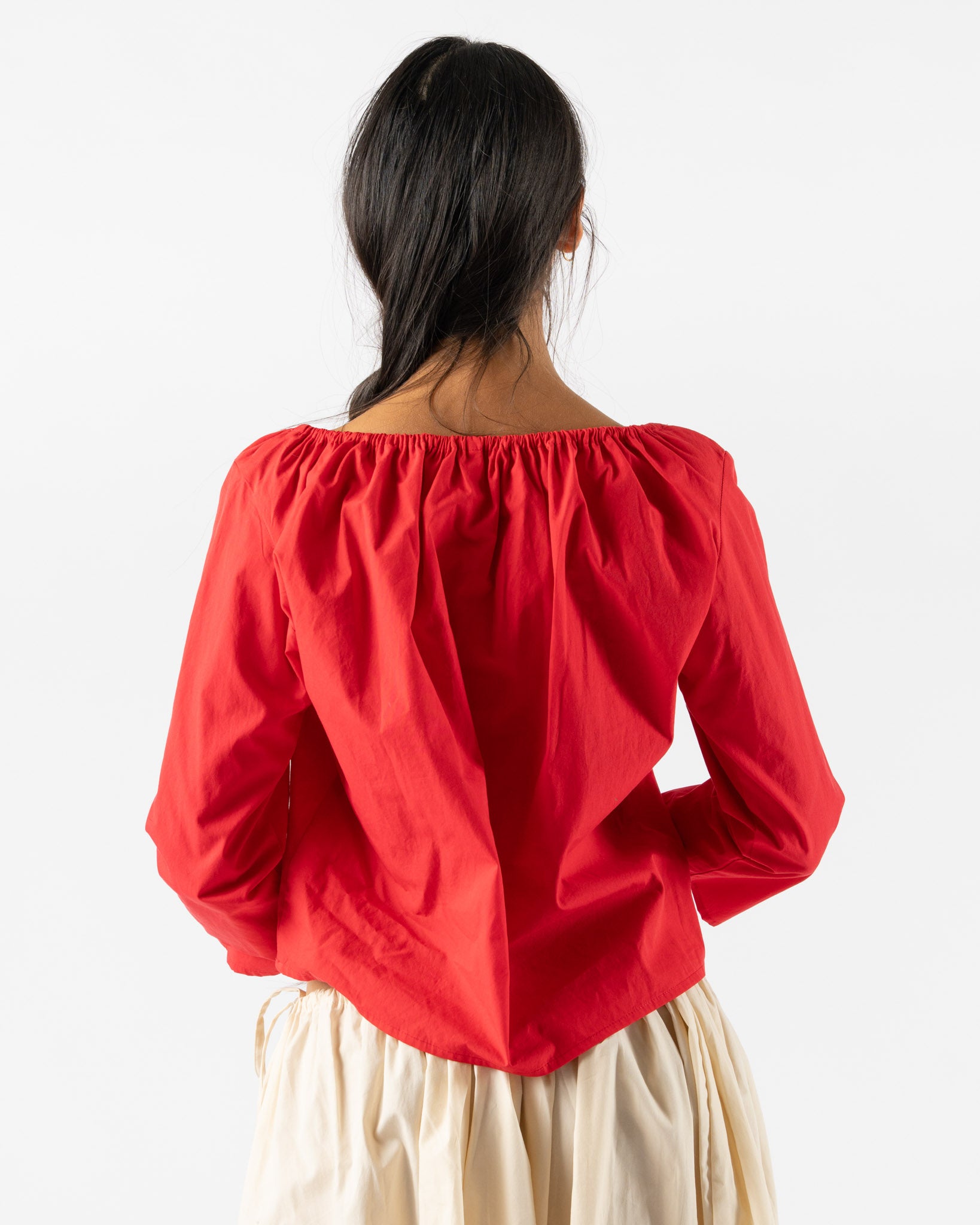 Brooke Callahan Scoop Top in Red