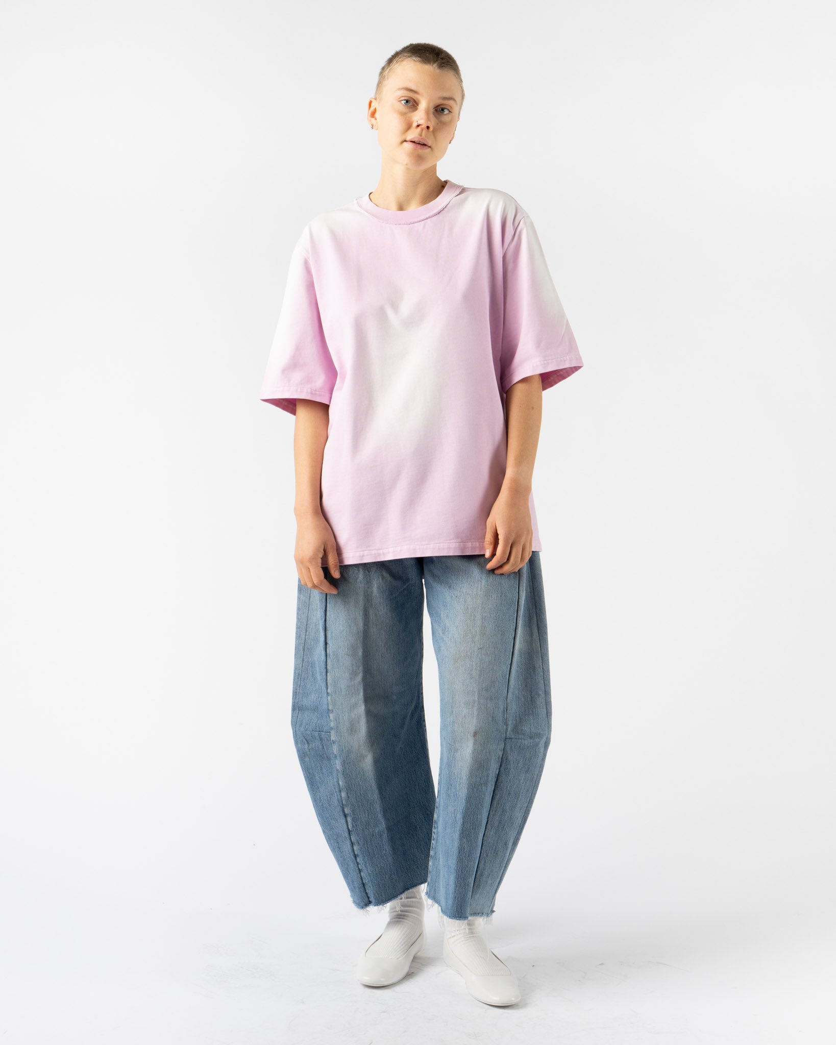 Camiel Fortgens Big Tee in Pink/Sun Faded