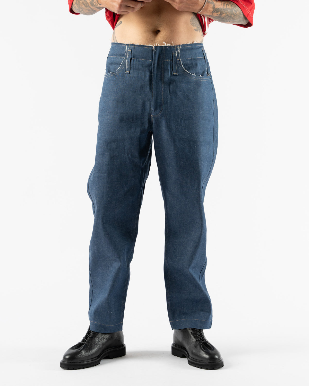 Camiel Fortgens Normal Jeans in Blue Denim Curated at Jake and Jones