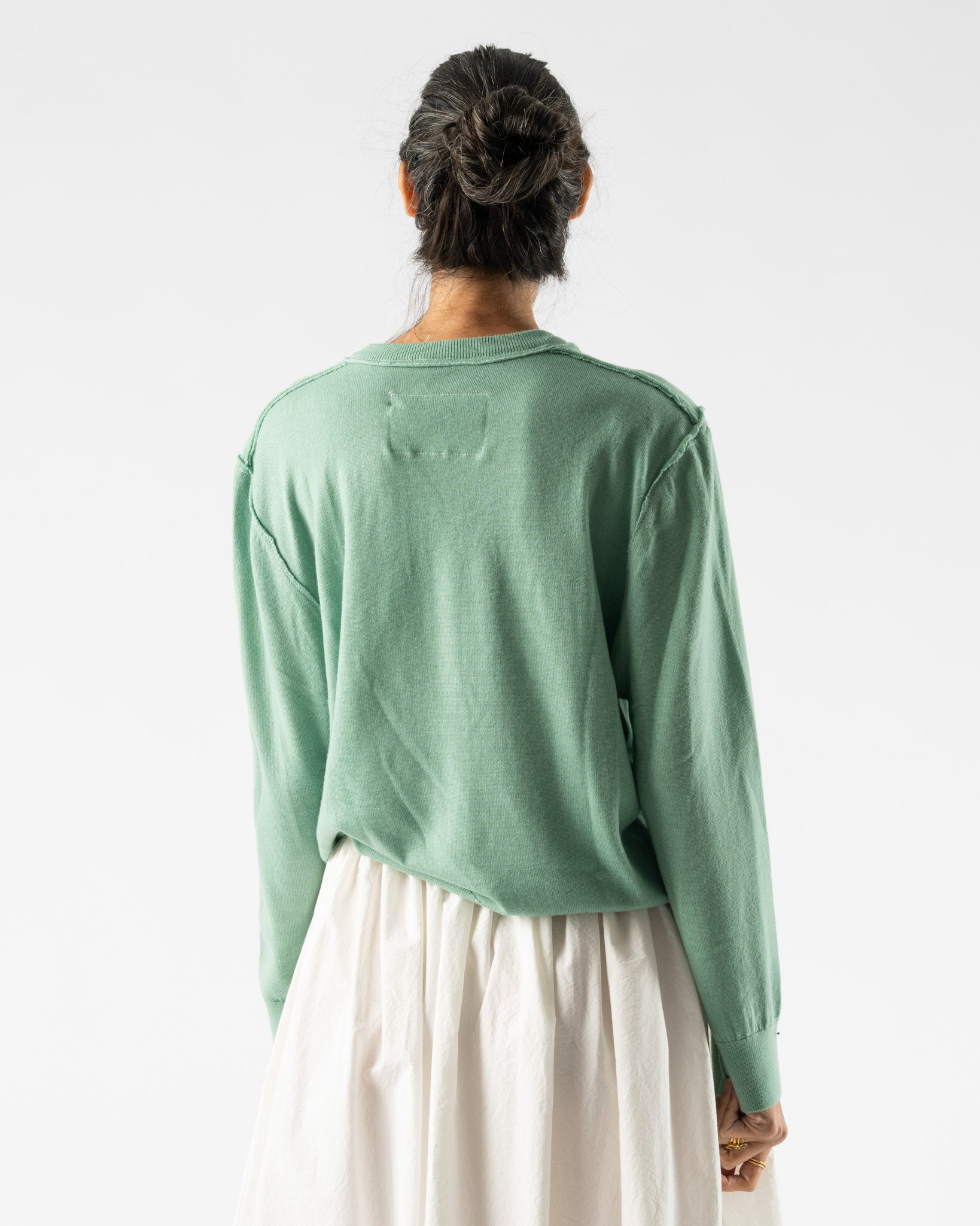 Camiel Fortgens Frankenstein V-Neck in Sage