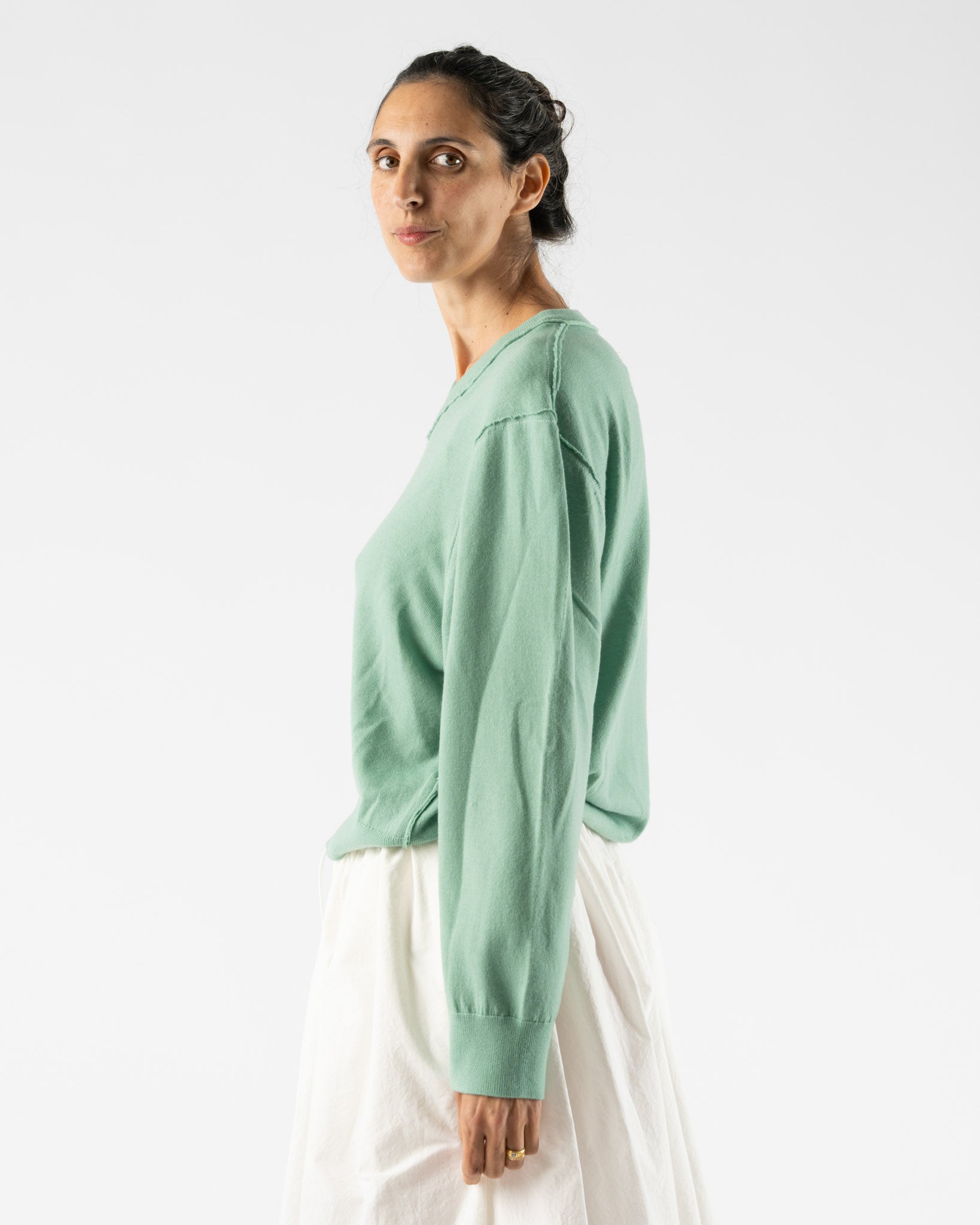 Camiel Fortgens Frankenstein V-Neck in Sage
