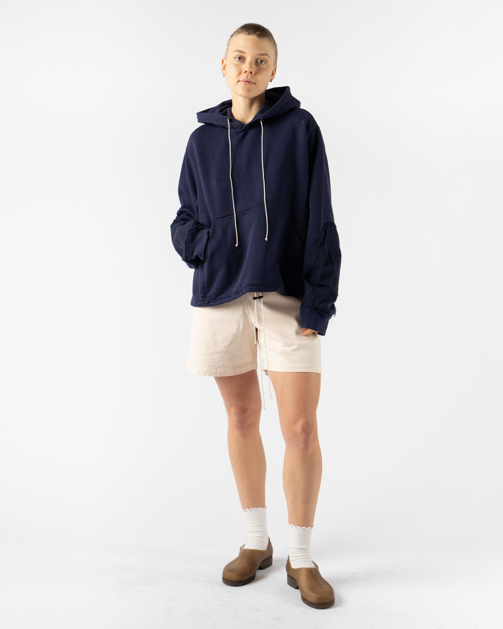 Camiel Fortgens Pullup Hoodie in Navy