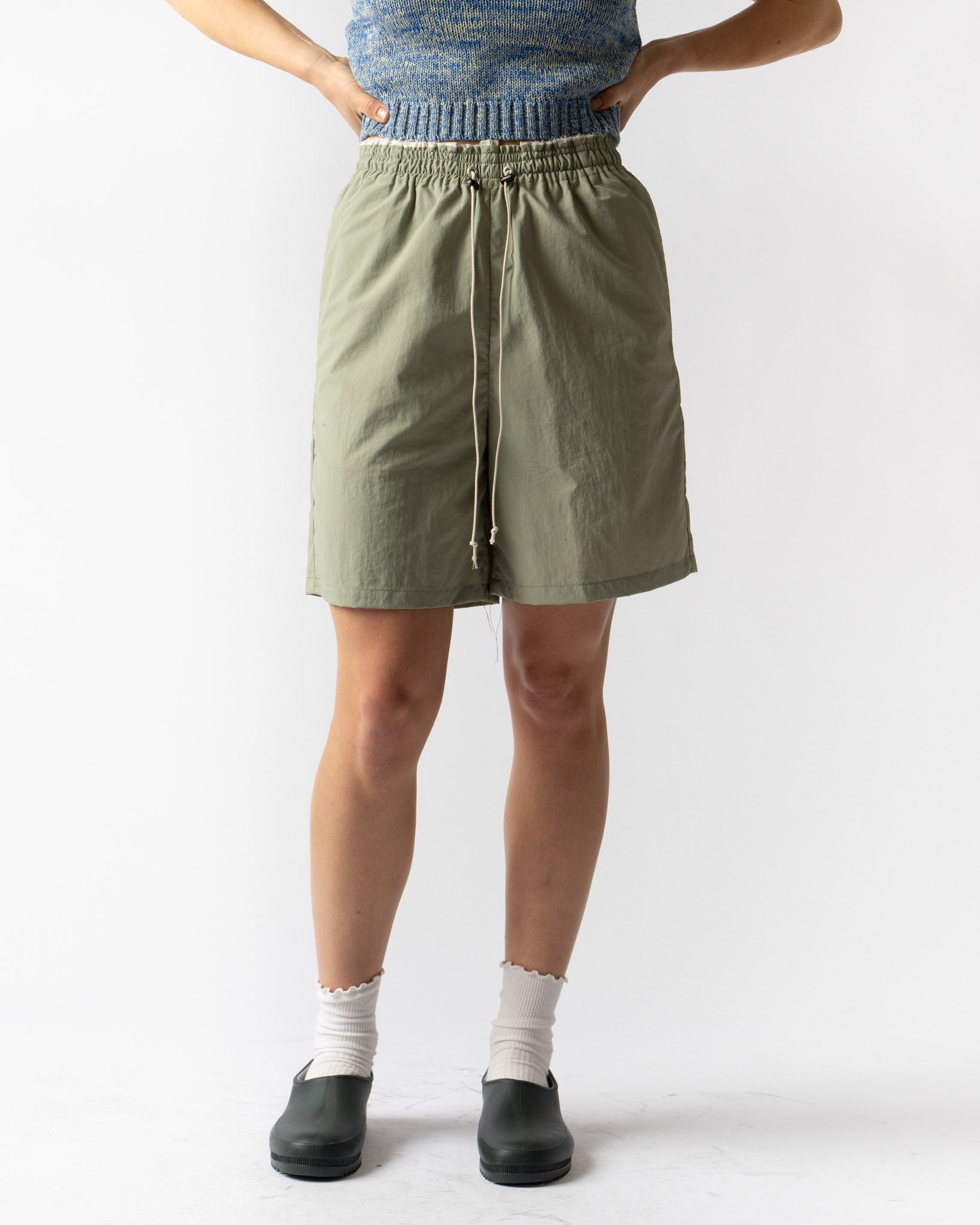 Camiel Fortgens Knee Shorts in Green