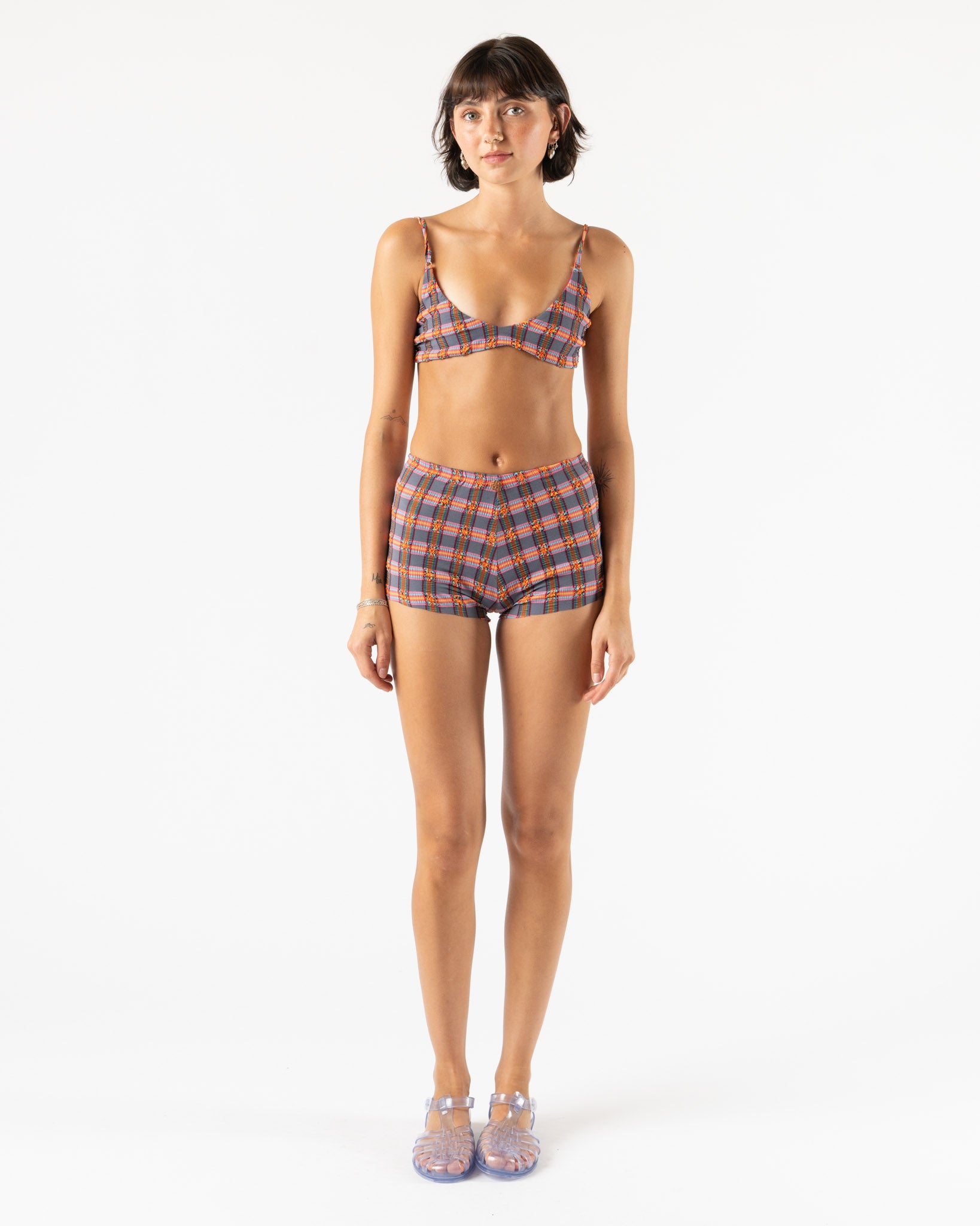 Caro Luna Bettina Short in Multicolor
