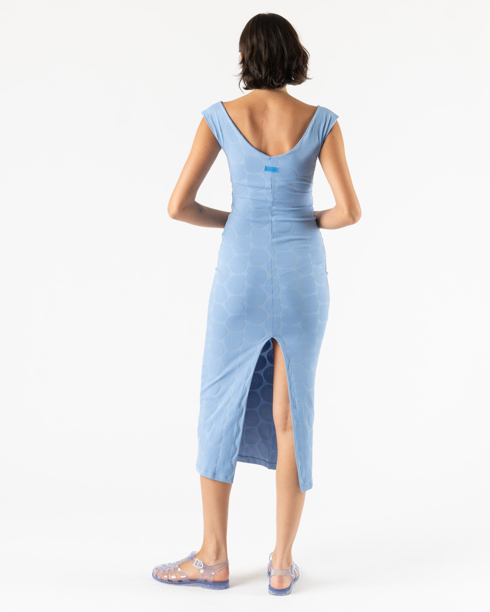 Caro Luna Kala Dress in Baby Blue