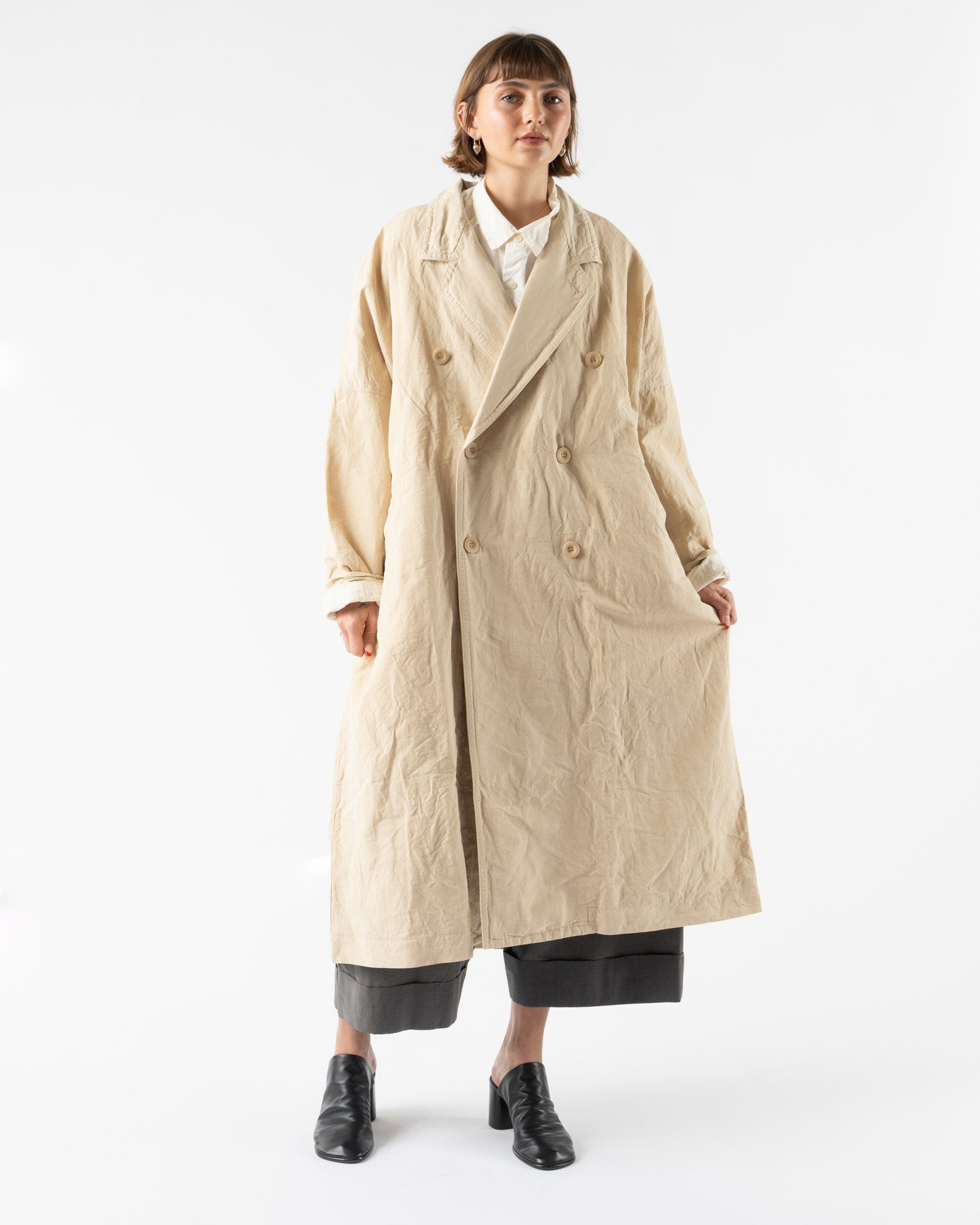 CASEY CASEY Francis Coat in Ivory