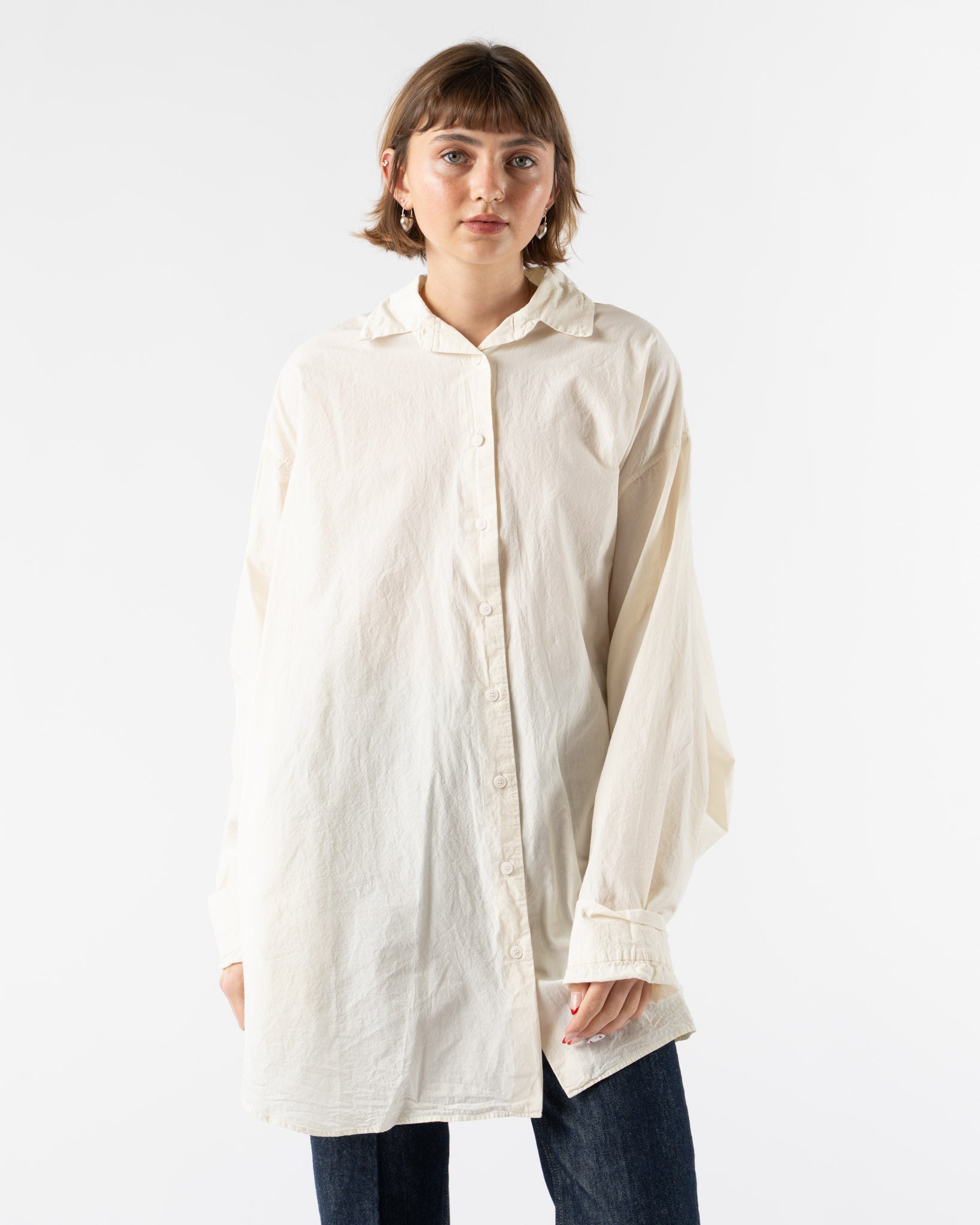 CASEY CASEY Tippy Shirt in Off White