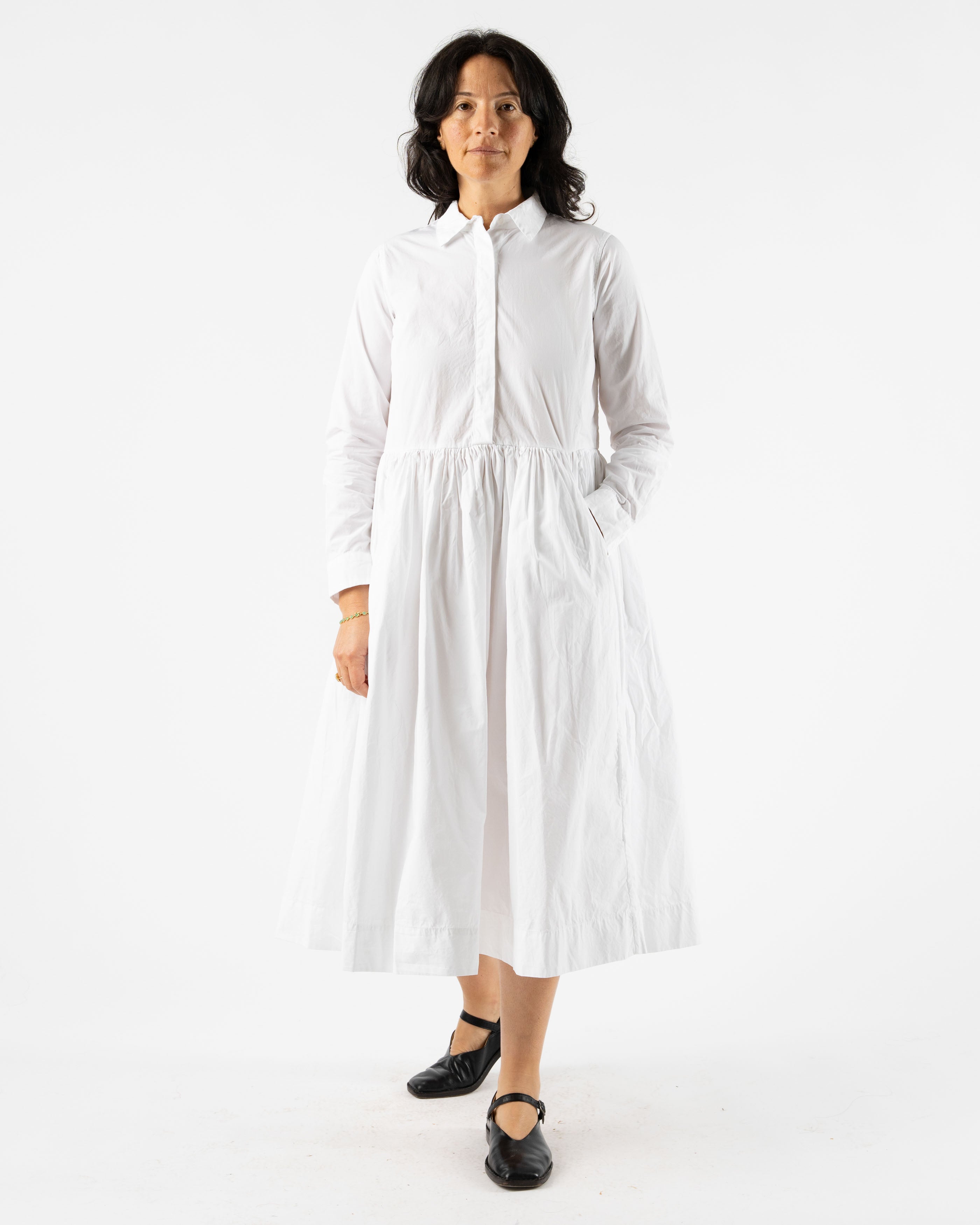 CASEY CASEY Helayane Dress in Off White