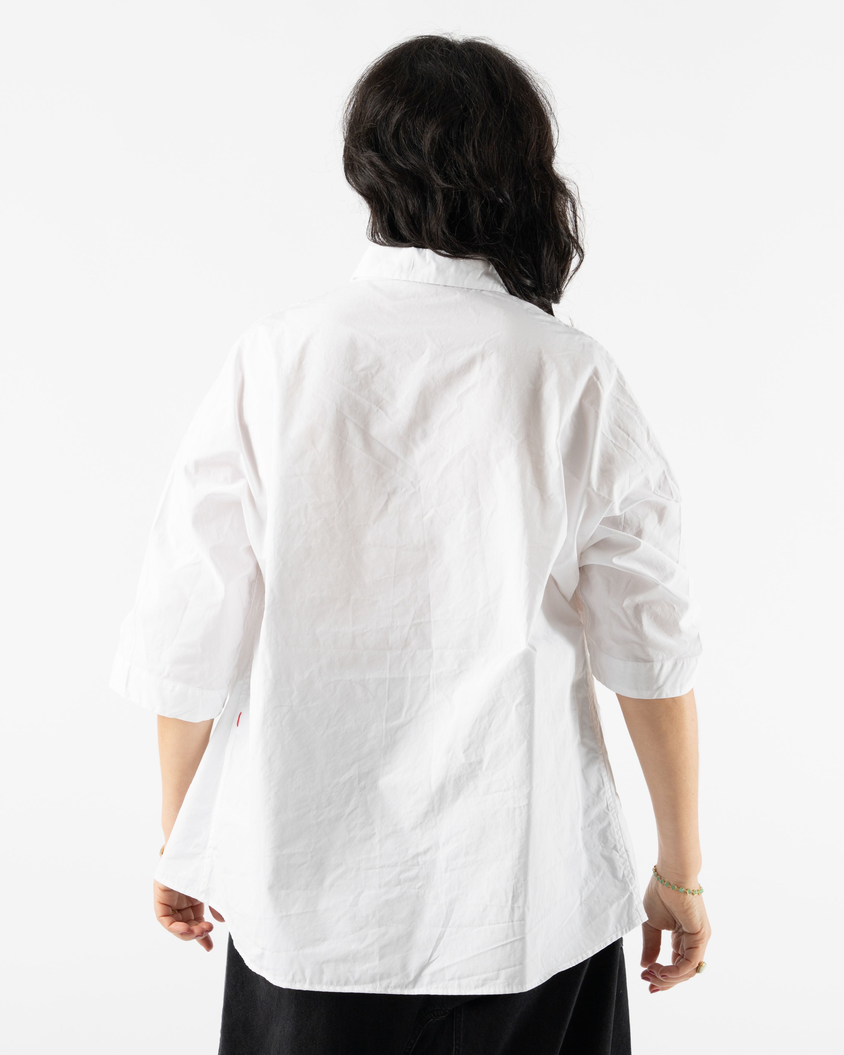 CASEY CASEY Waga Shirt in Off White