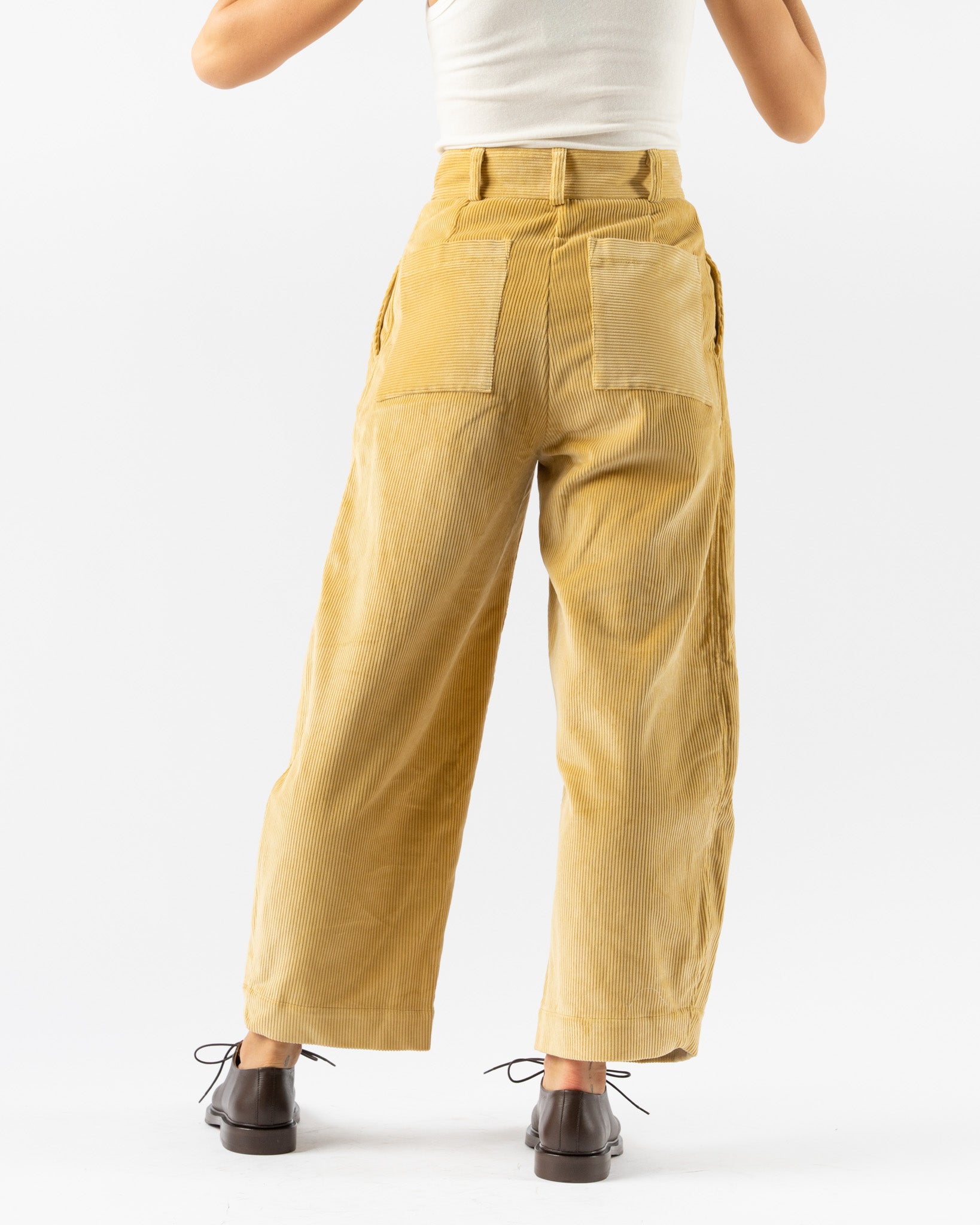 Cawley British Cord Robby Trouser in Light Fawn