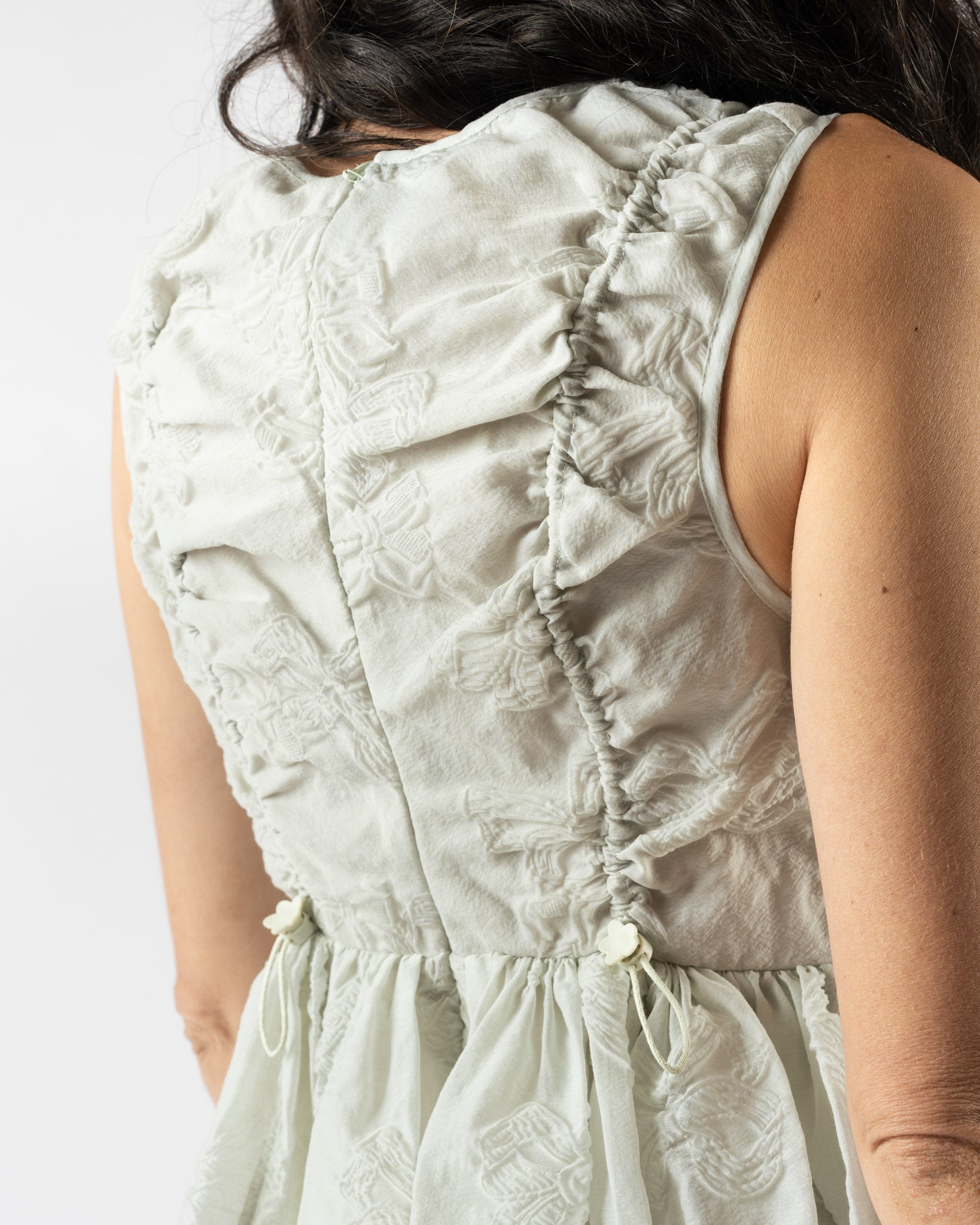 Cecilie Bahnsen Duana Dress in Pale Green