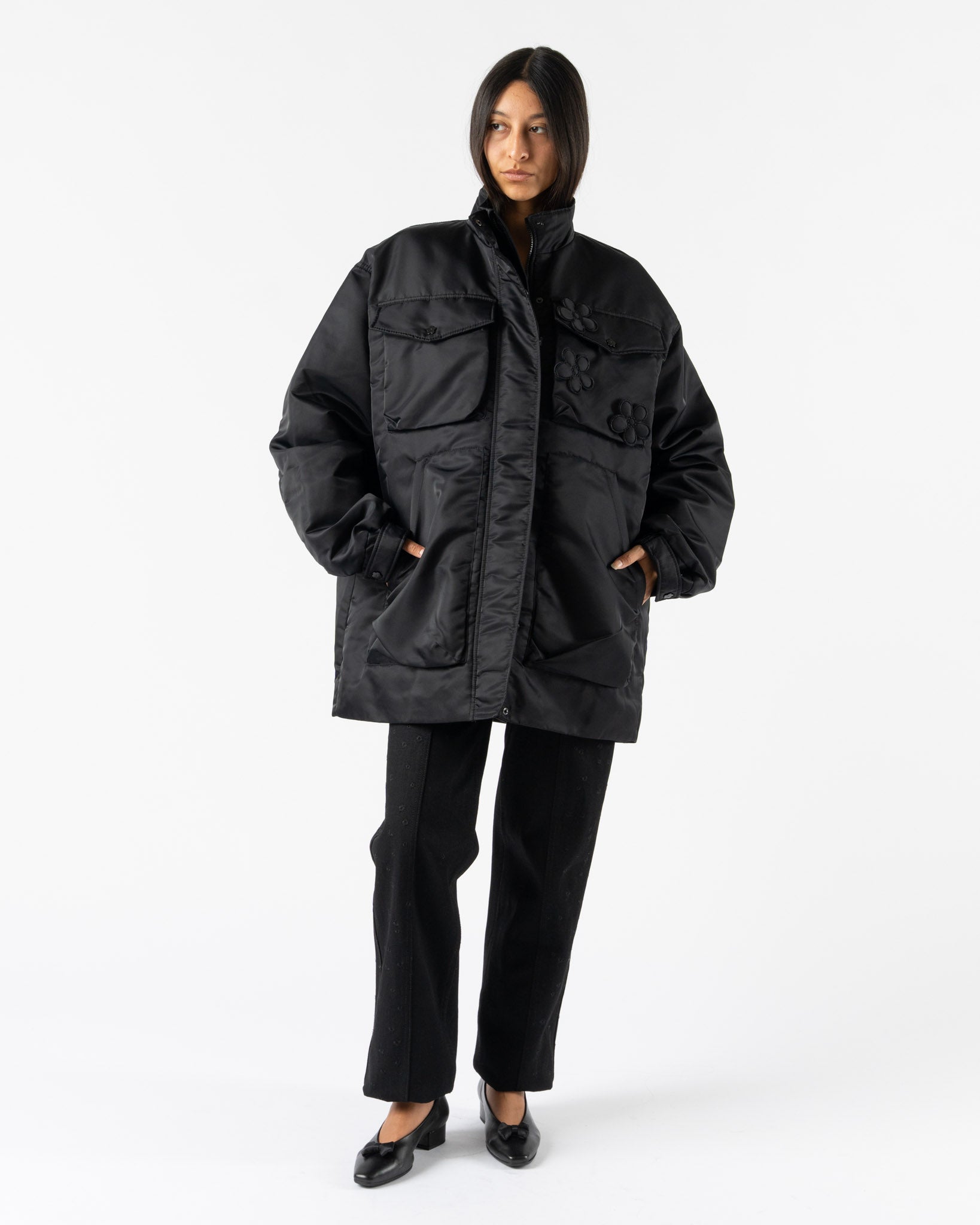 Cecilie Bahnsen Brianna Jacket in Black