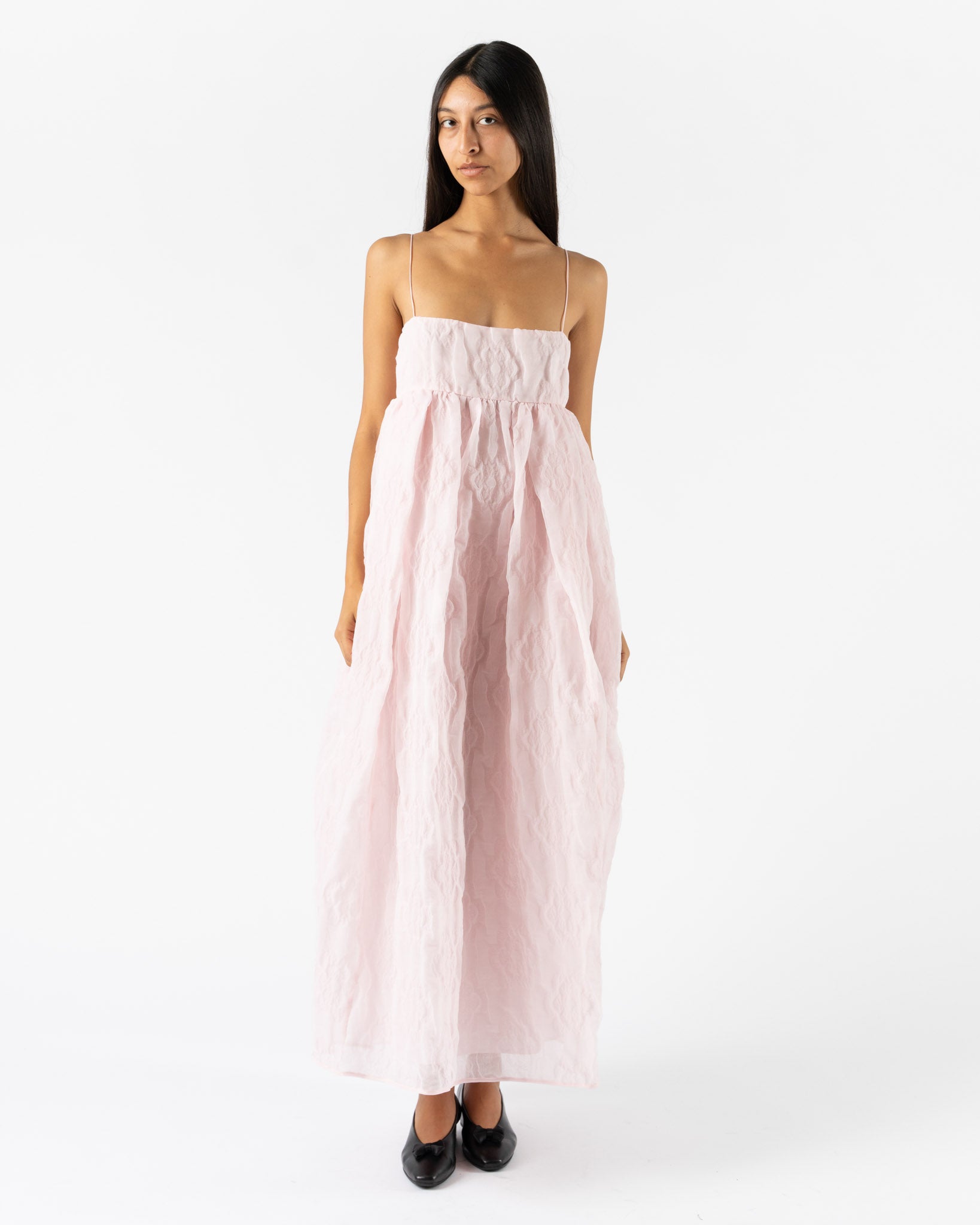 Cecilie Bahnsen Vilma Dress in Pink