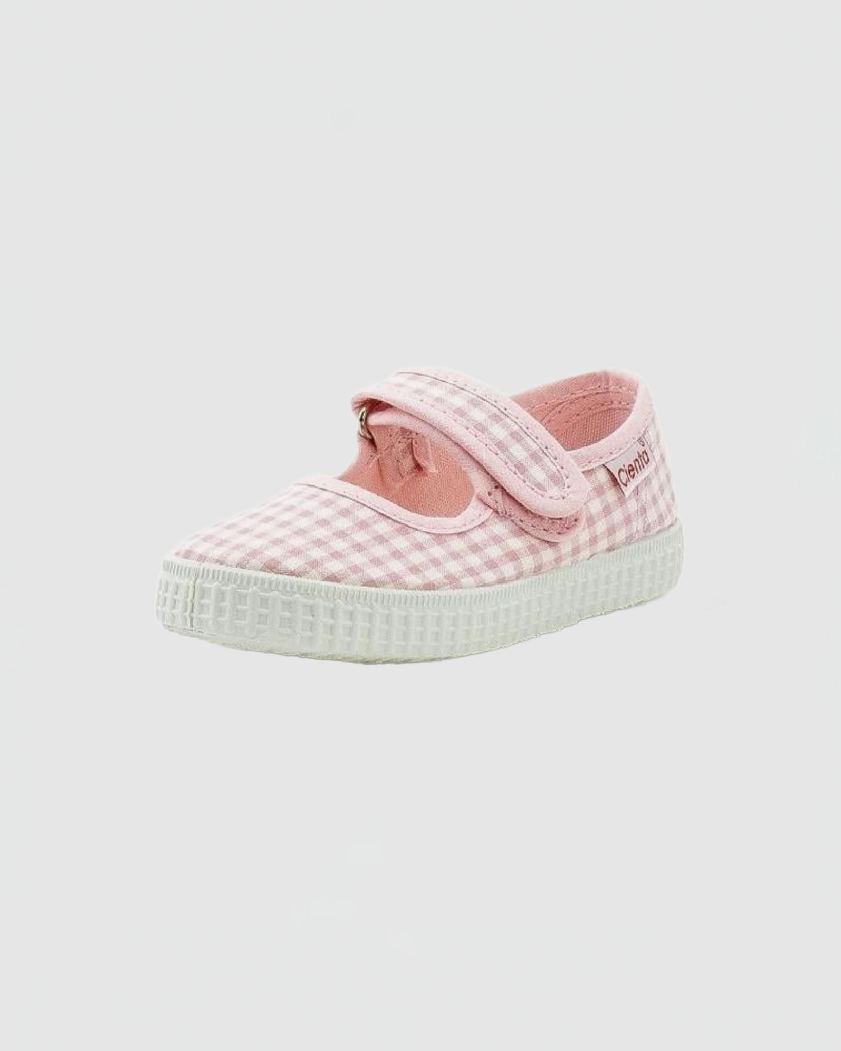 Cienta 56052 Mary Jane in Pink Gingham
