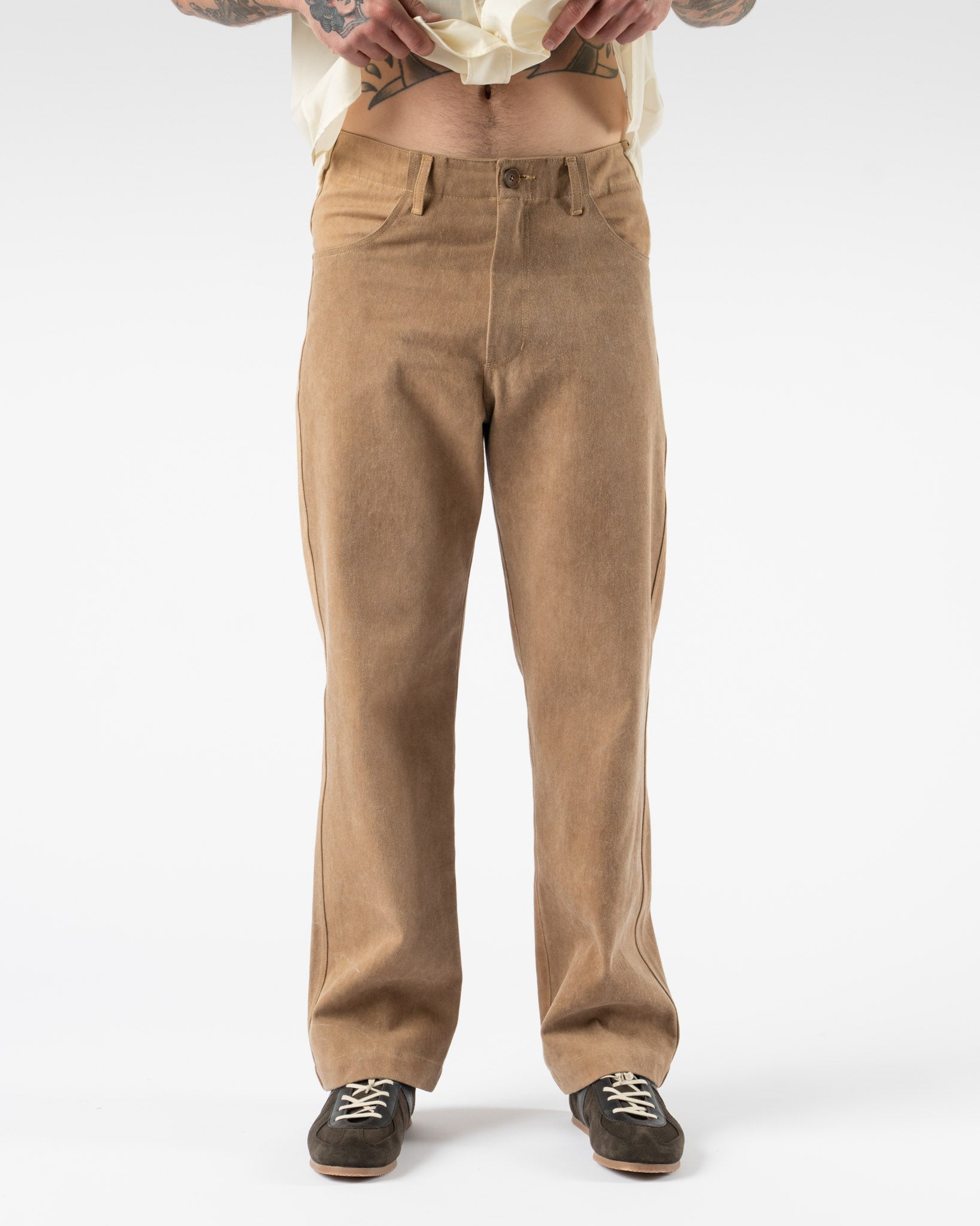 Colbo Fox Pants in Washed Clay
