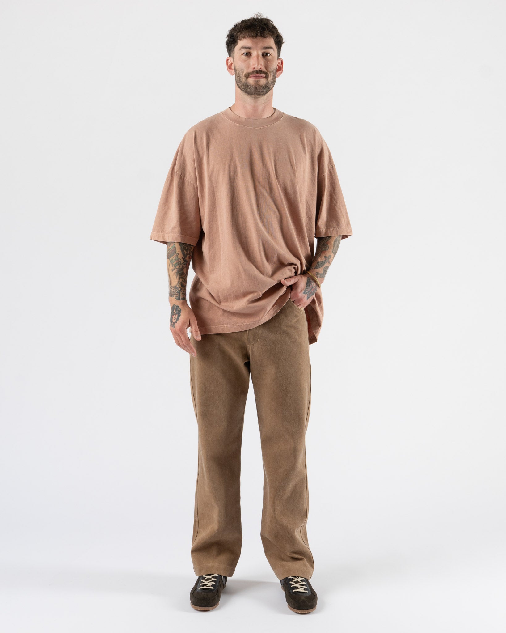 Colbo Fox Pants in Washed Clay