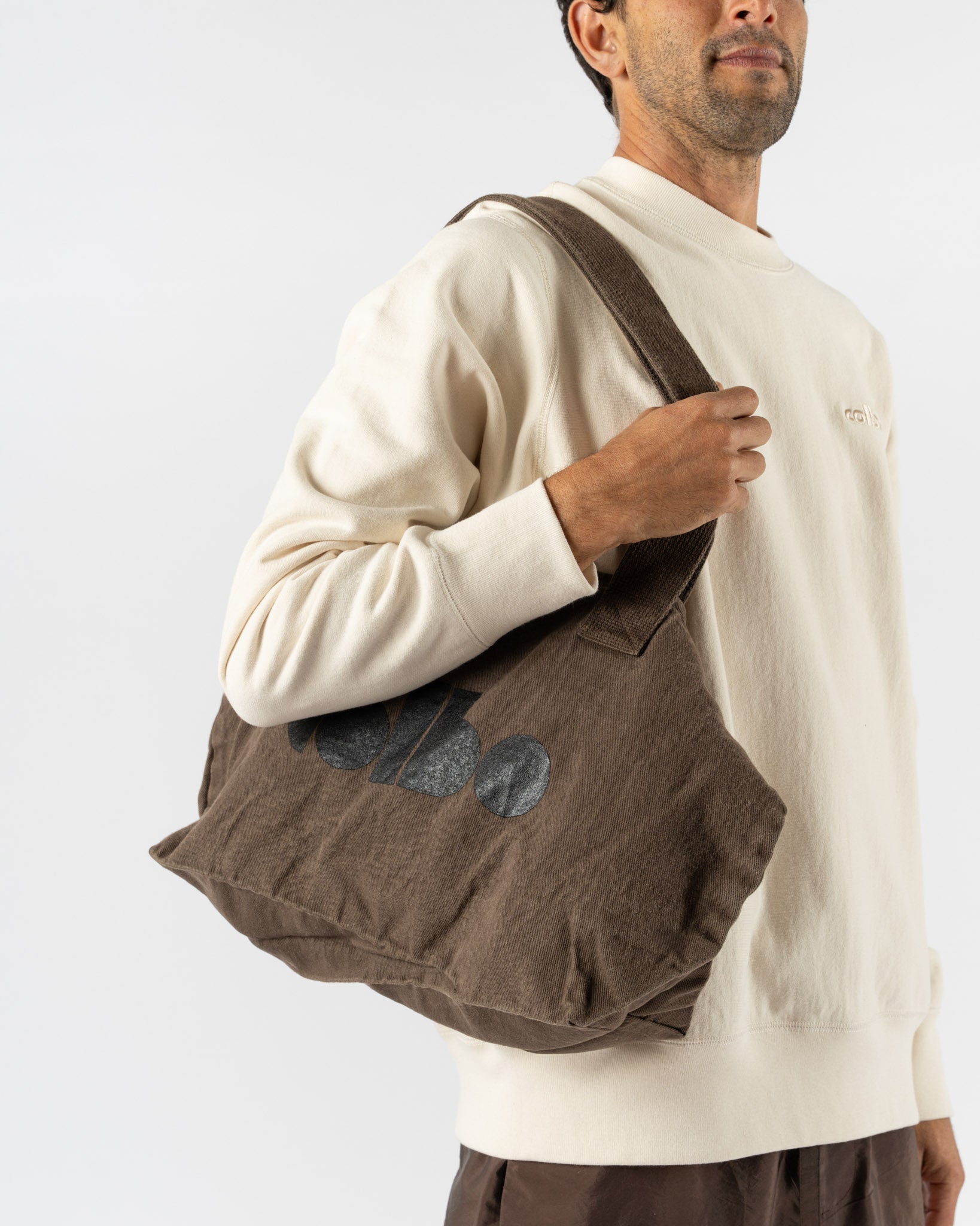 Colbo Logo Bag in Washed Brown