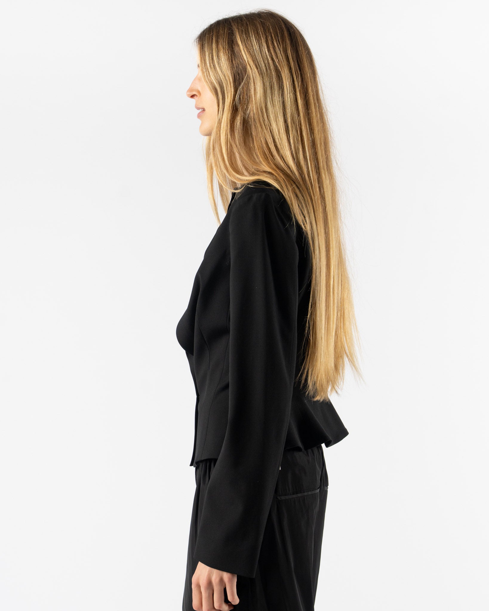 Colleen Allen Keyhole Jacket in Black
